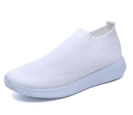 2021 winter new casual knitted socks shoes flat sports shoes