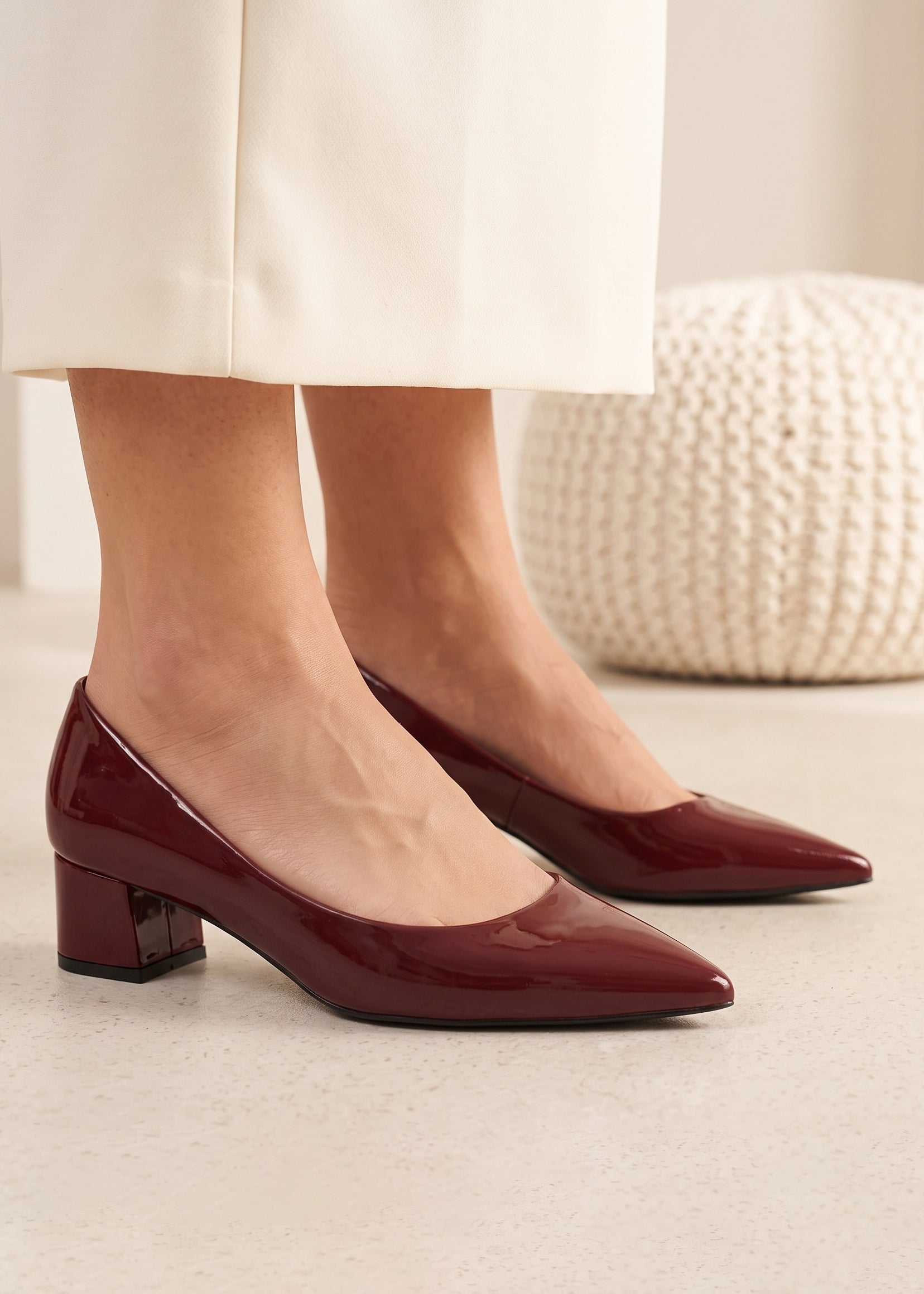 Heels in Maroon by - High Quality Women Heels MSW7893