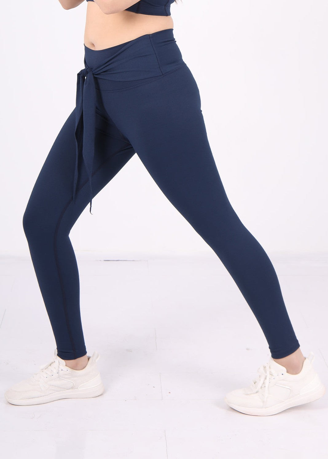 polyester Leggings in Blue