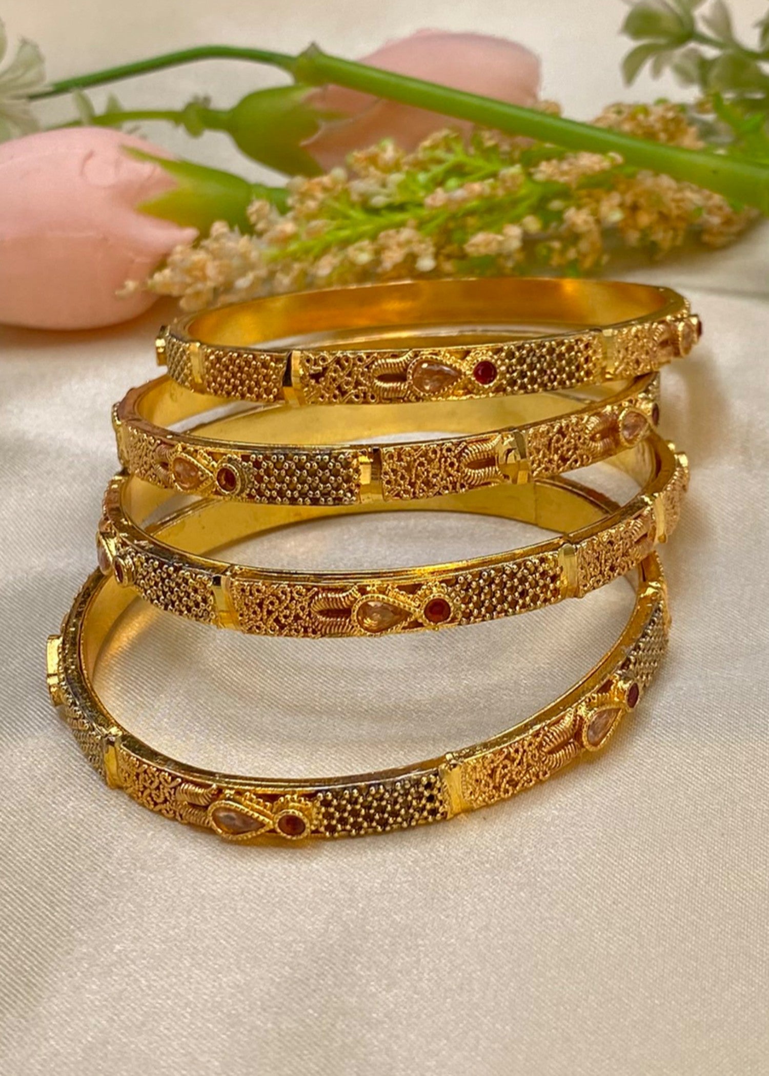 Bangles in Multi Color by - Trendy Women Bangles PZI4605