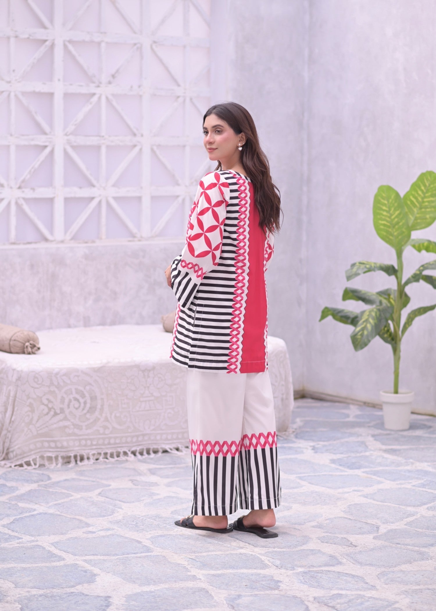 crepe Co Ord Sets in Red