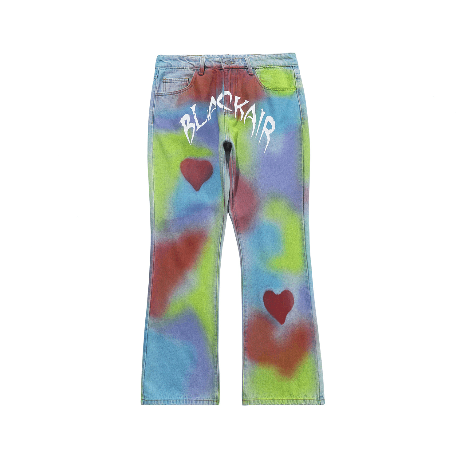 Madeextreme Street Brand 2021 Spring Summer New Love Wei La Hip Hop National Trendy Men'S Vibe Jeans