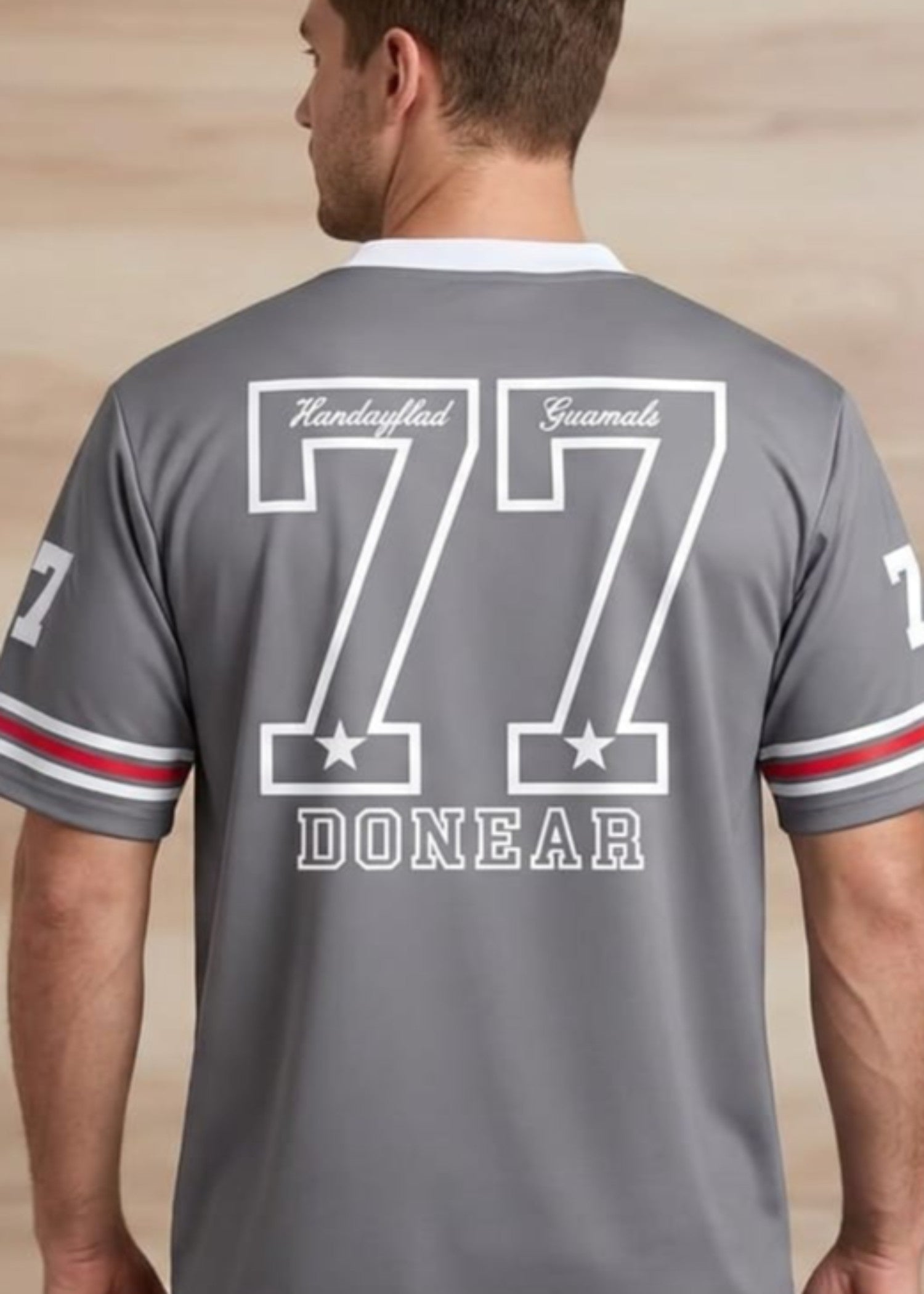 cotton jersey T Shirt in Grey