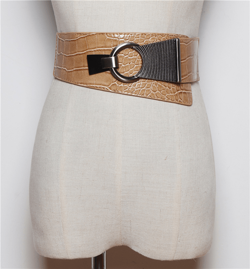 Black Elasticated Elastic Waist Waist Width