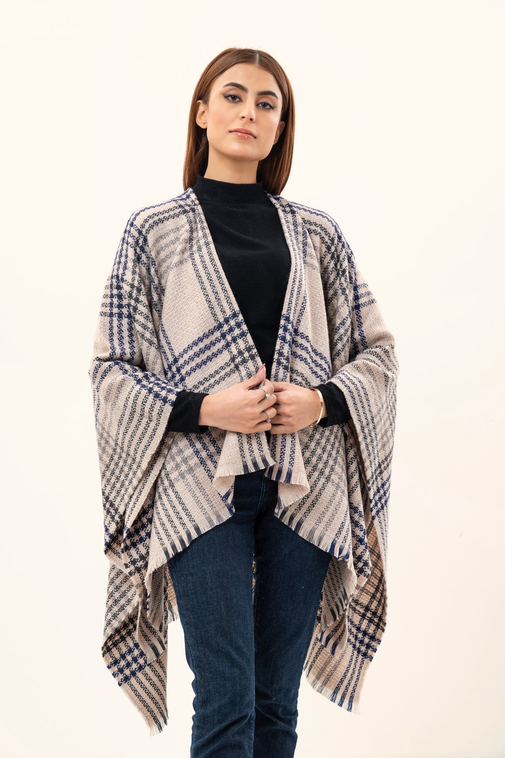 Shawl in Beige Color by - Trendy Women Shawl PPH3297