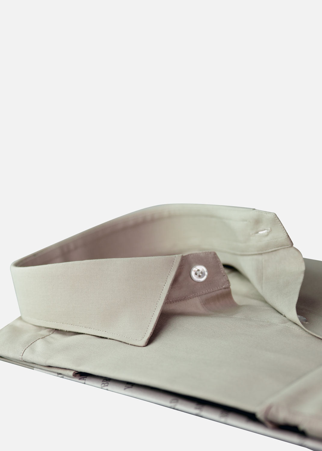 cotton Formal Shirt in Light grey