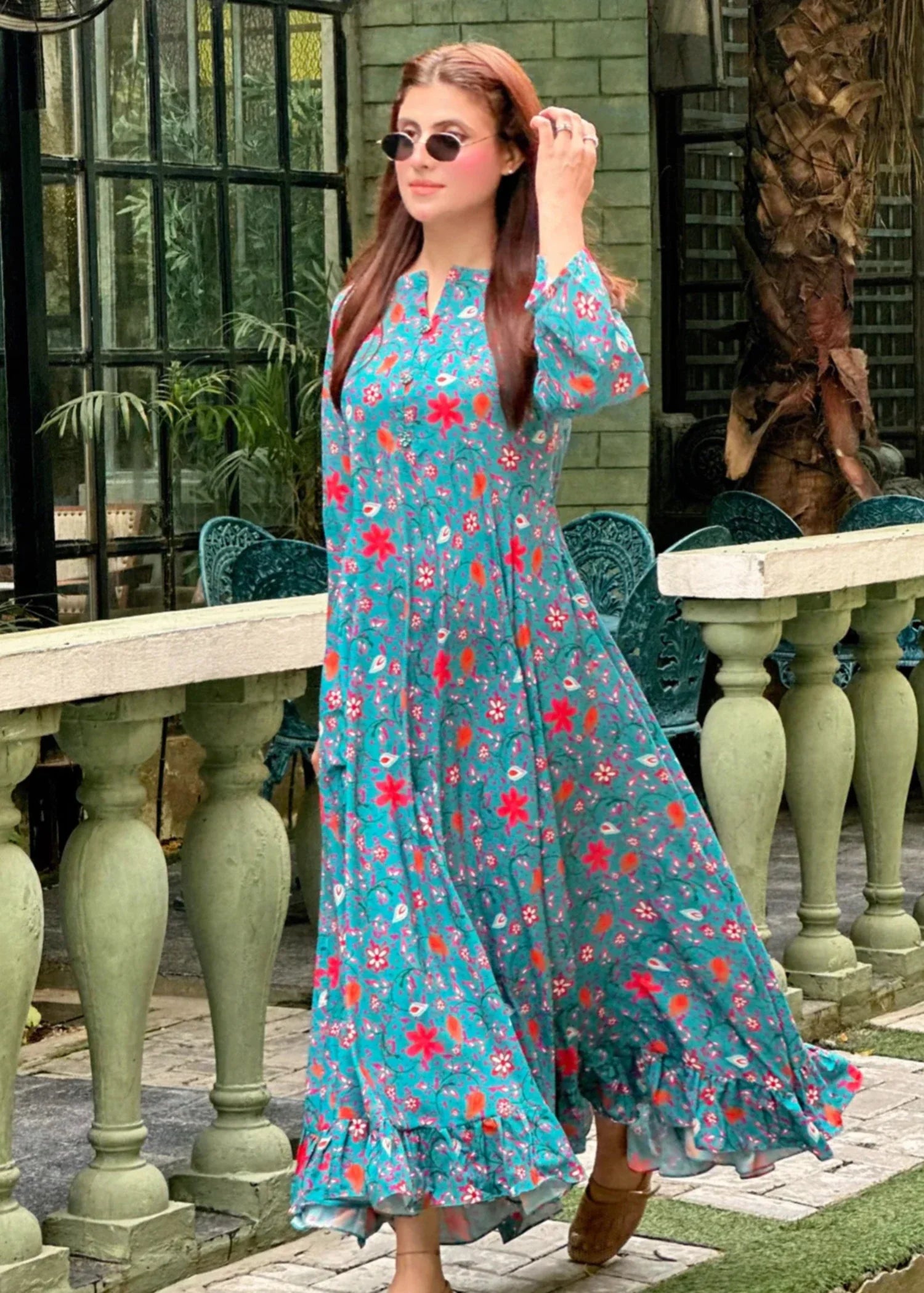 poly lawn Maxi in Multi