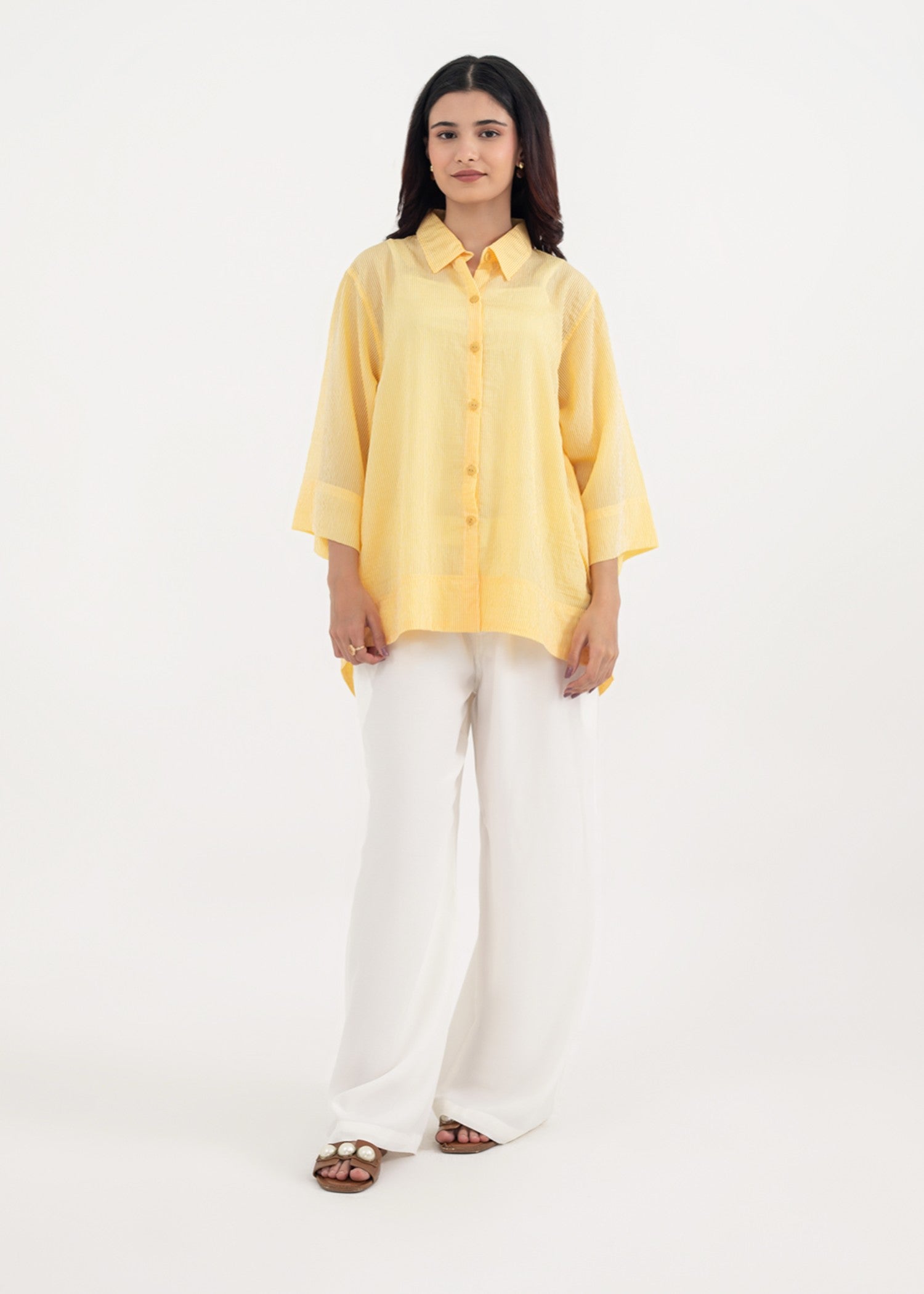 cotton Top in Pale yellow