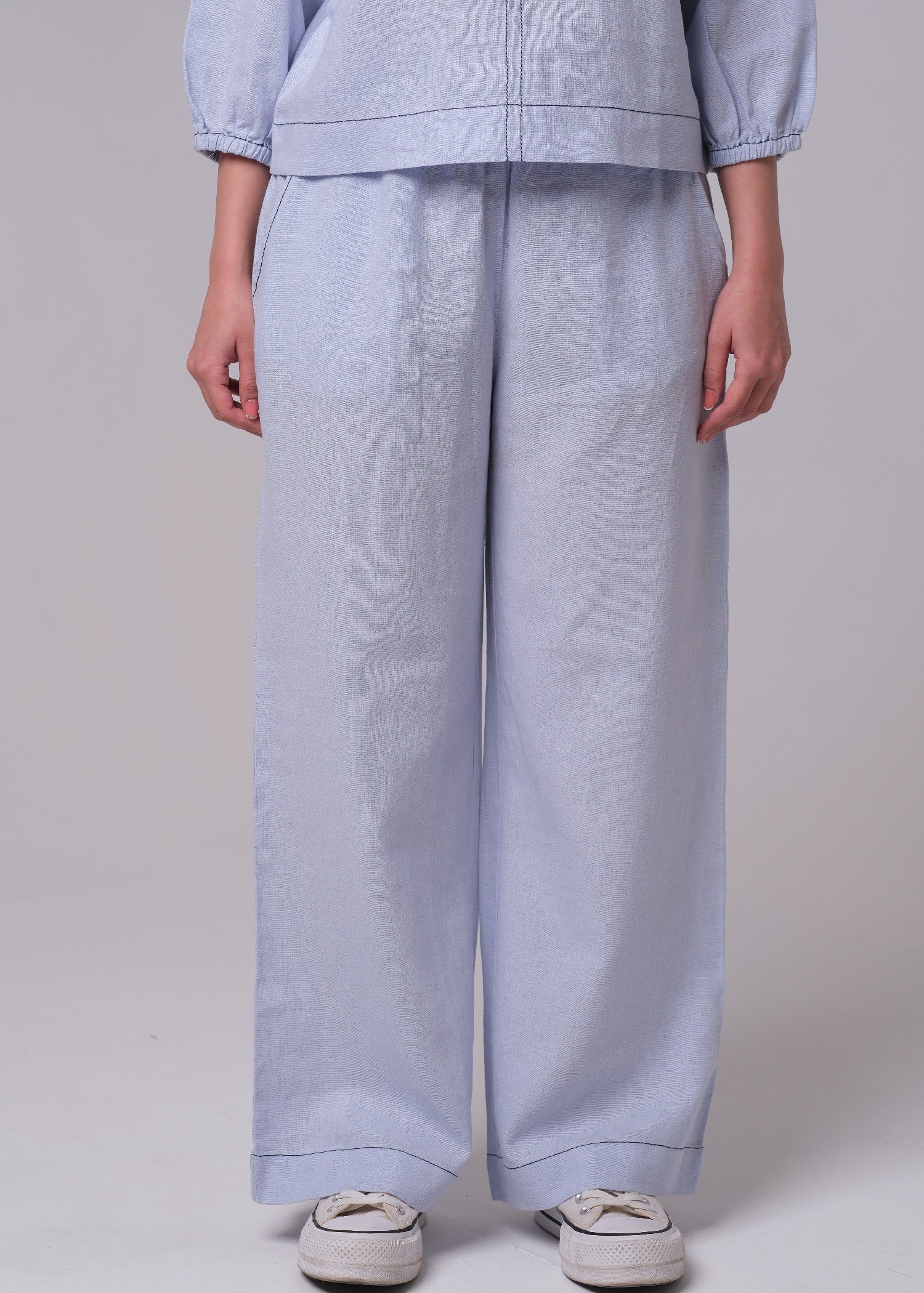 cotton Co Ord Sets in Sky blue