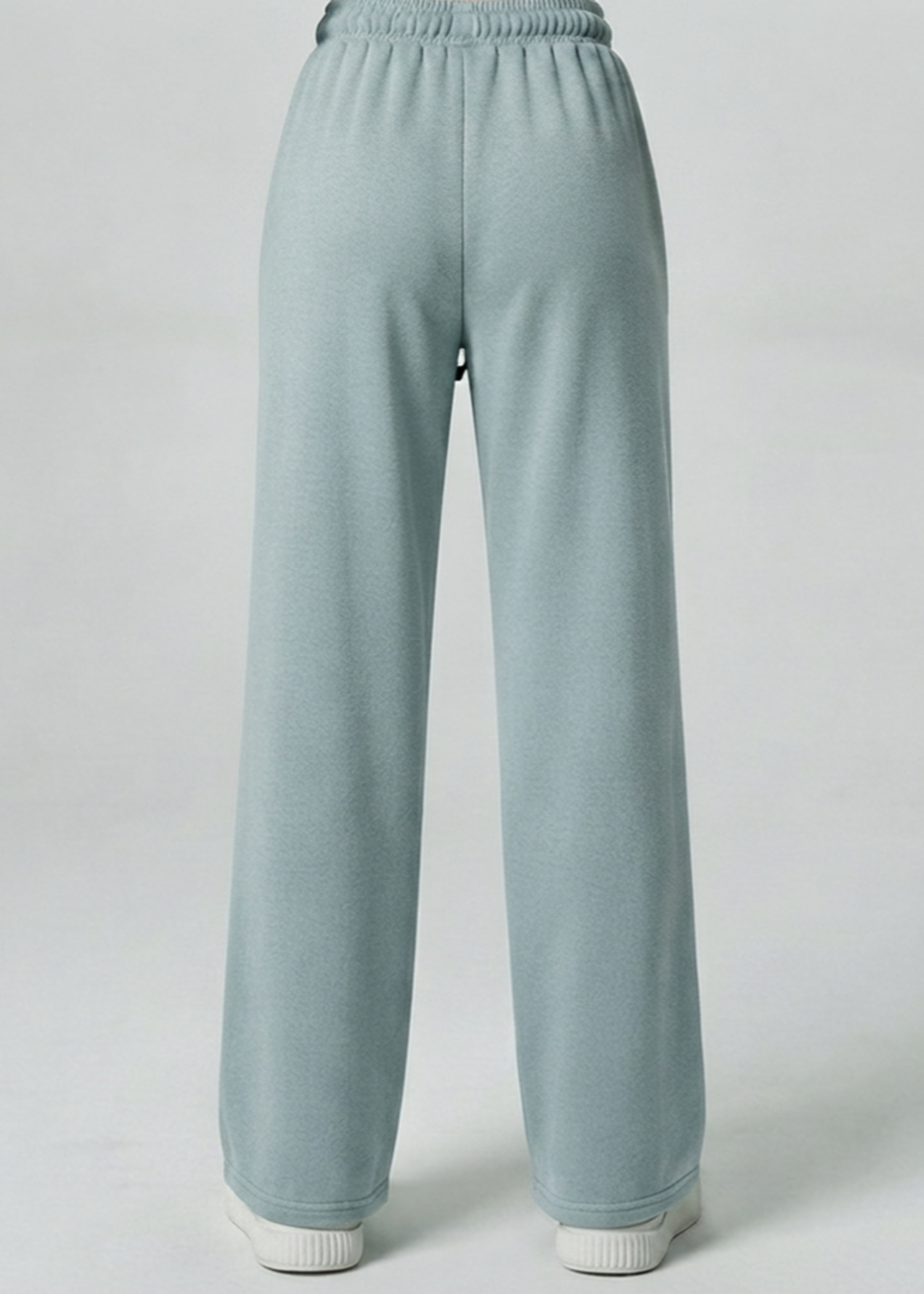 cotton Trousers in Ice blue