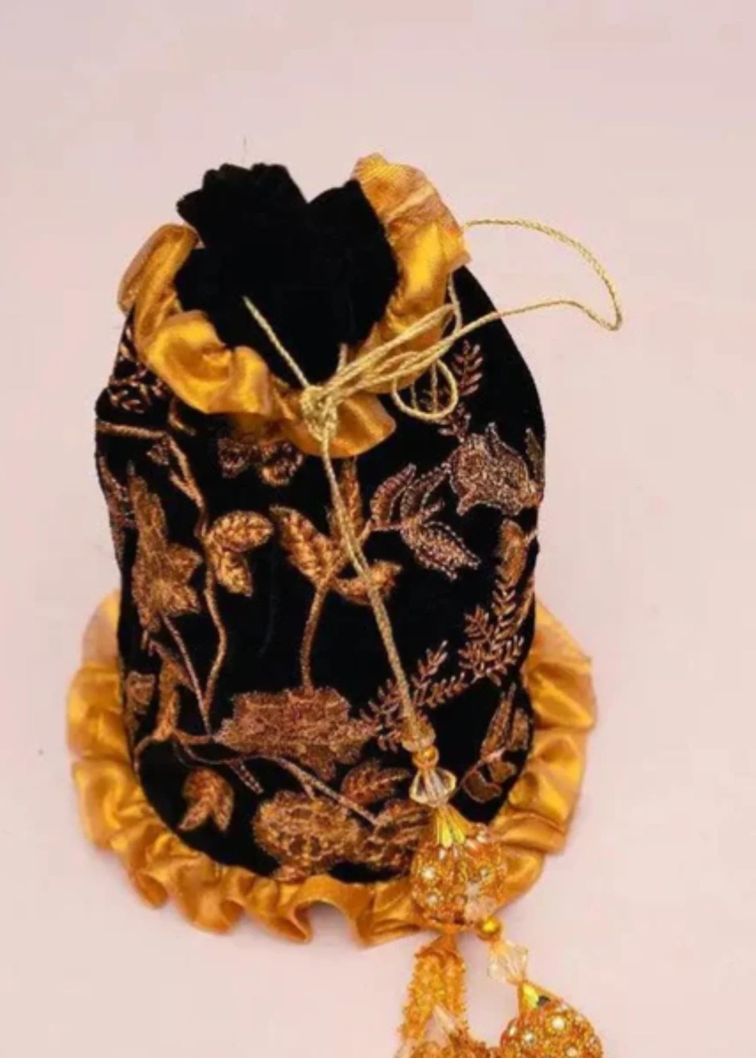 Potli Bag in Black Color by - Trendy Women Potli Bag CUH4614
