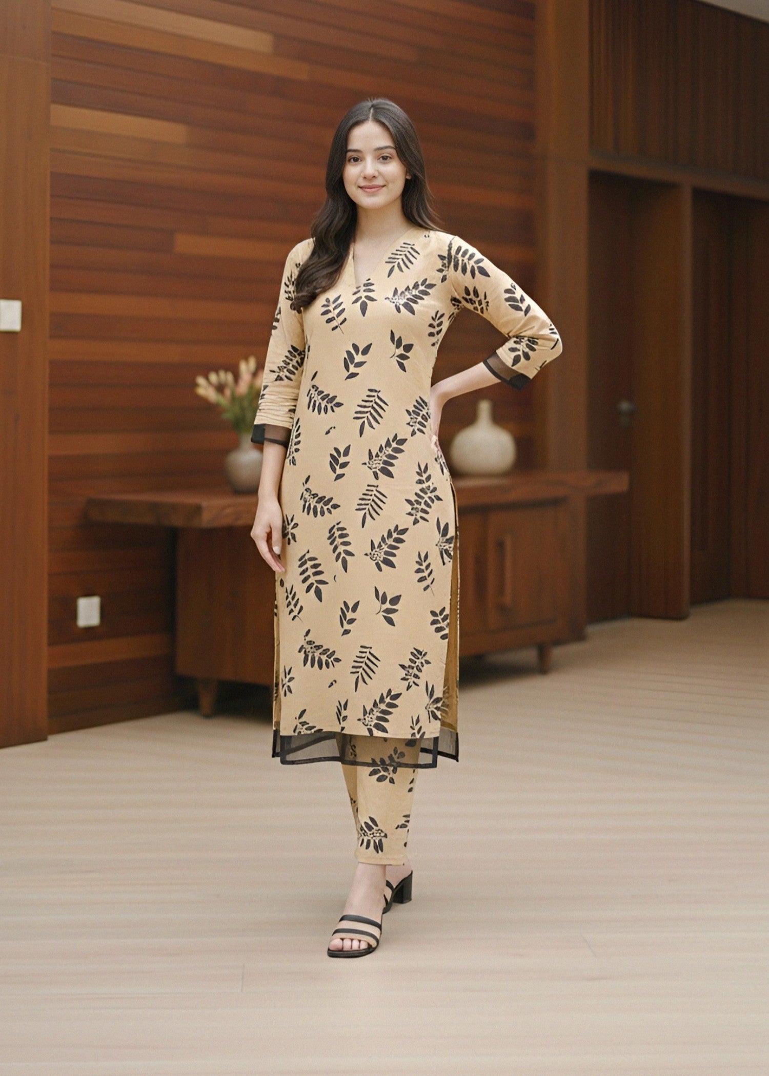 linen Co Ord Sets in Butter