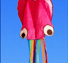 3D 4M Large Octopus Kite with Handle Line Children Outdoor Summer Game Professional Stunt Software Power Beach Kite Kids Toy