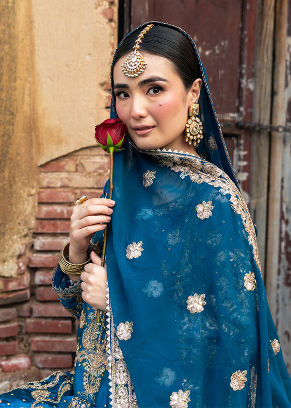 charmuse/shamooz Sharara in Teal