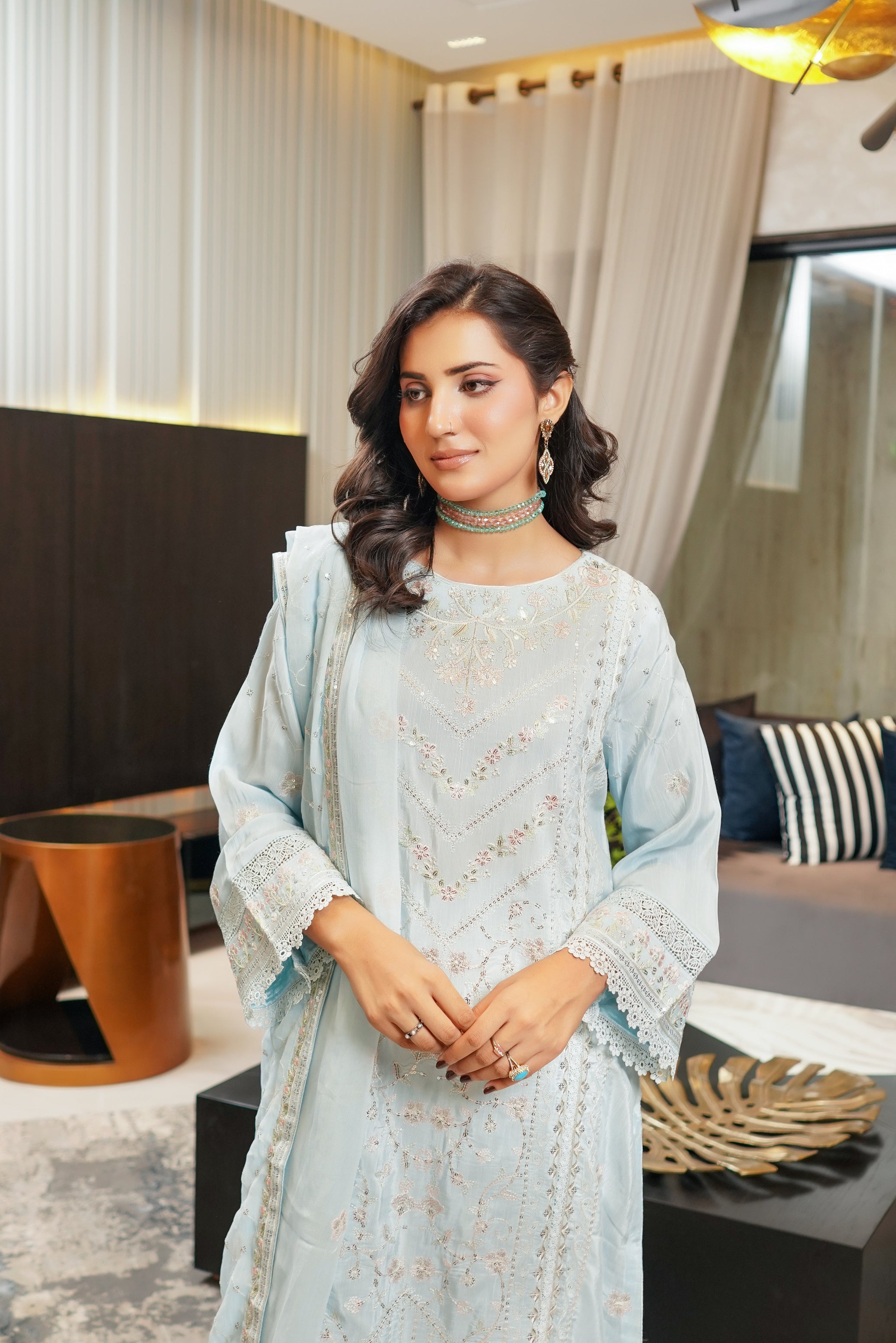 Shamooz Silk Edit Festive Pret Formals – D-8