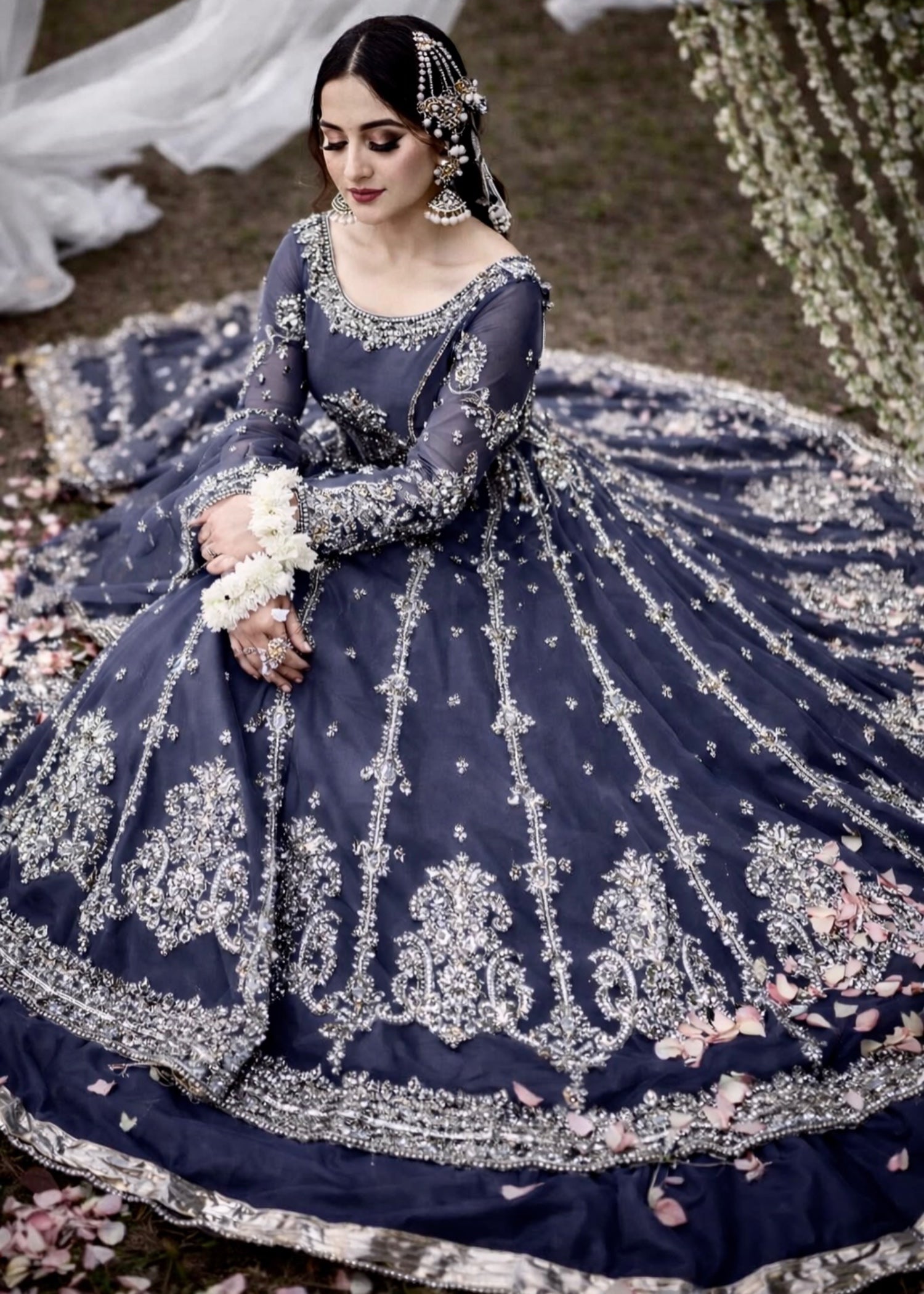 net Maxi in Dark blue