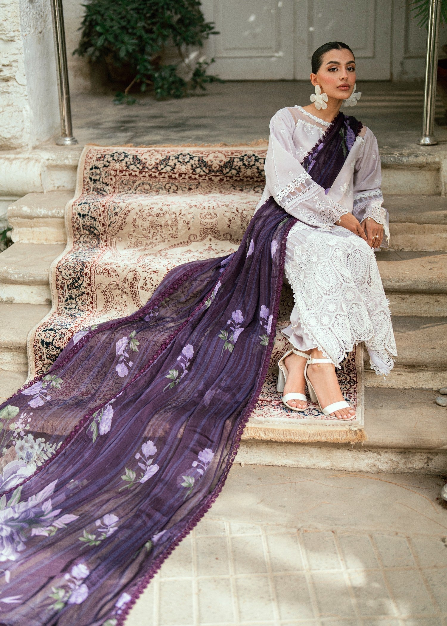 cambric Unstitched in Lavender mist