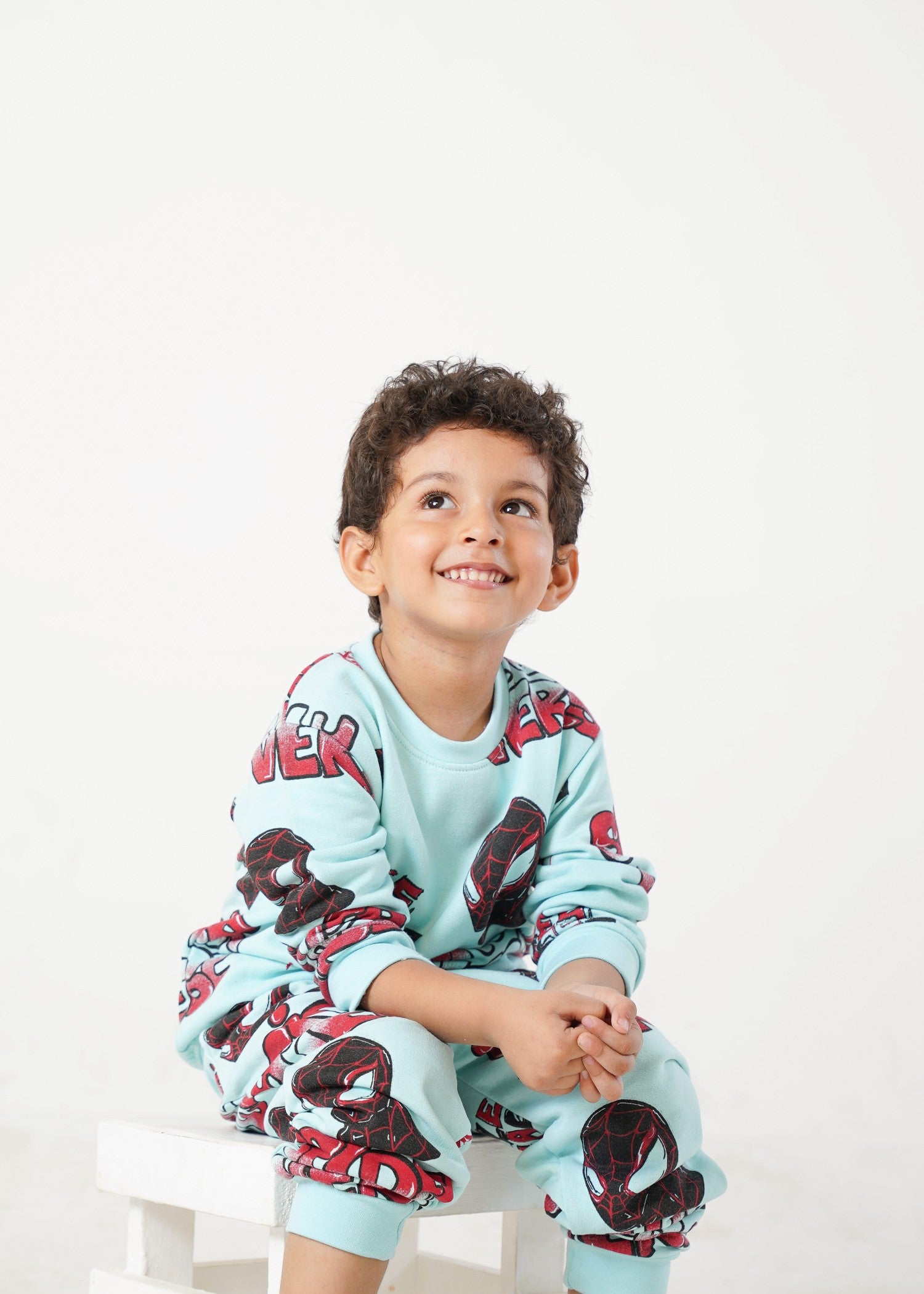 fleece Tracksuit in Aquamarine