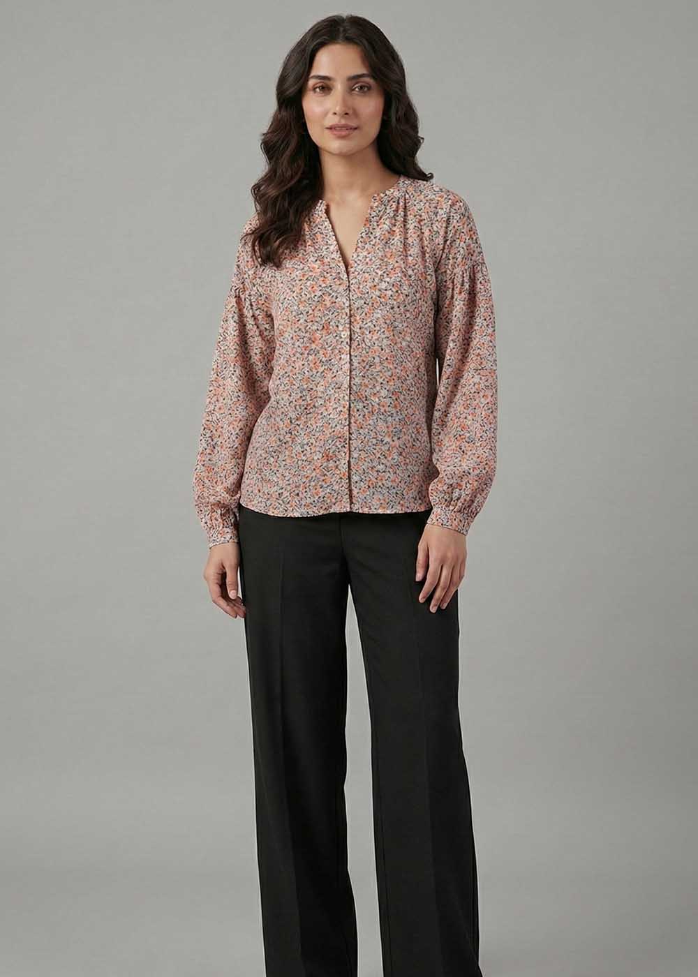 polyester Top in Multi