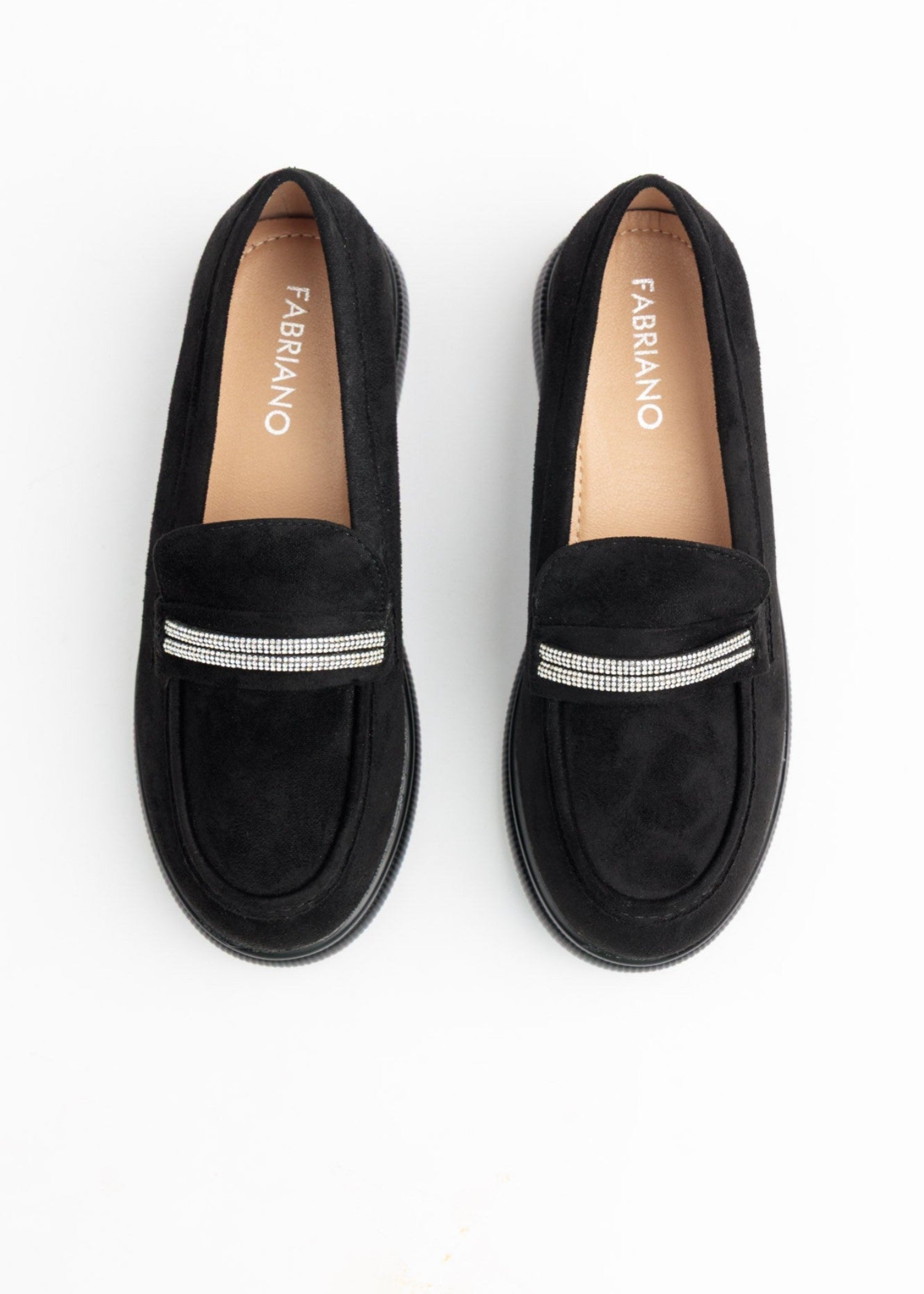 Loafers in Black by - High Quality Women Loafers ICJ6017
