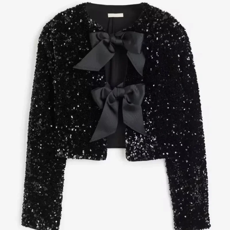 SEQUIN HOLLIDAY JACKET
