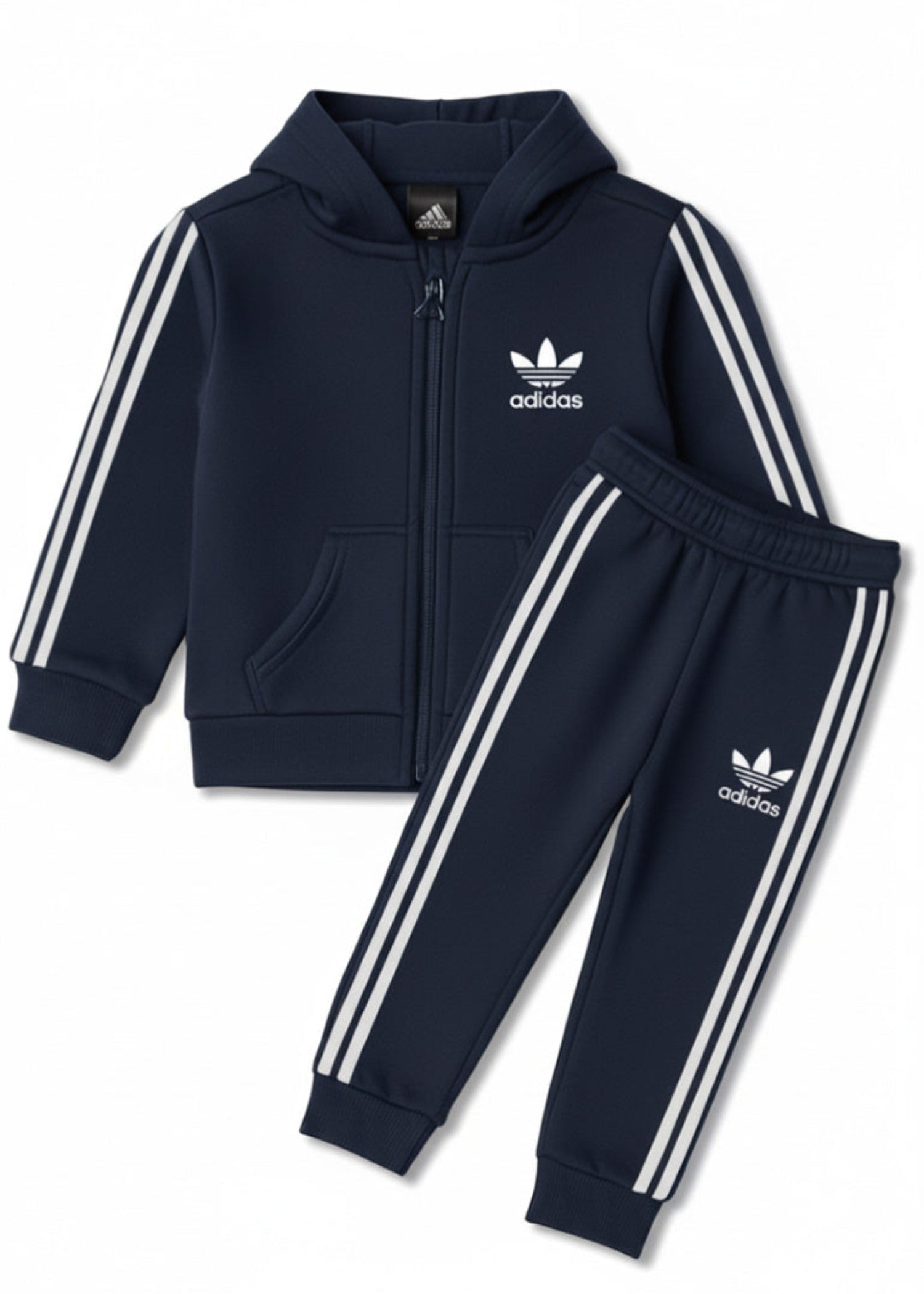 fleece Tracksuit in Navy blue
