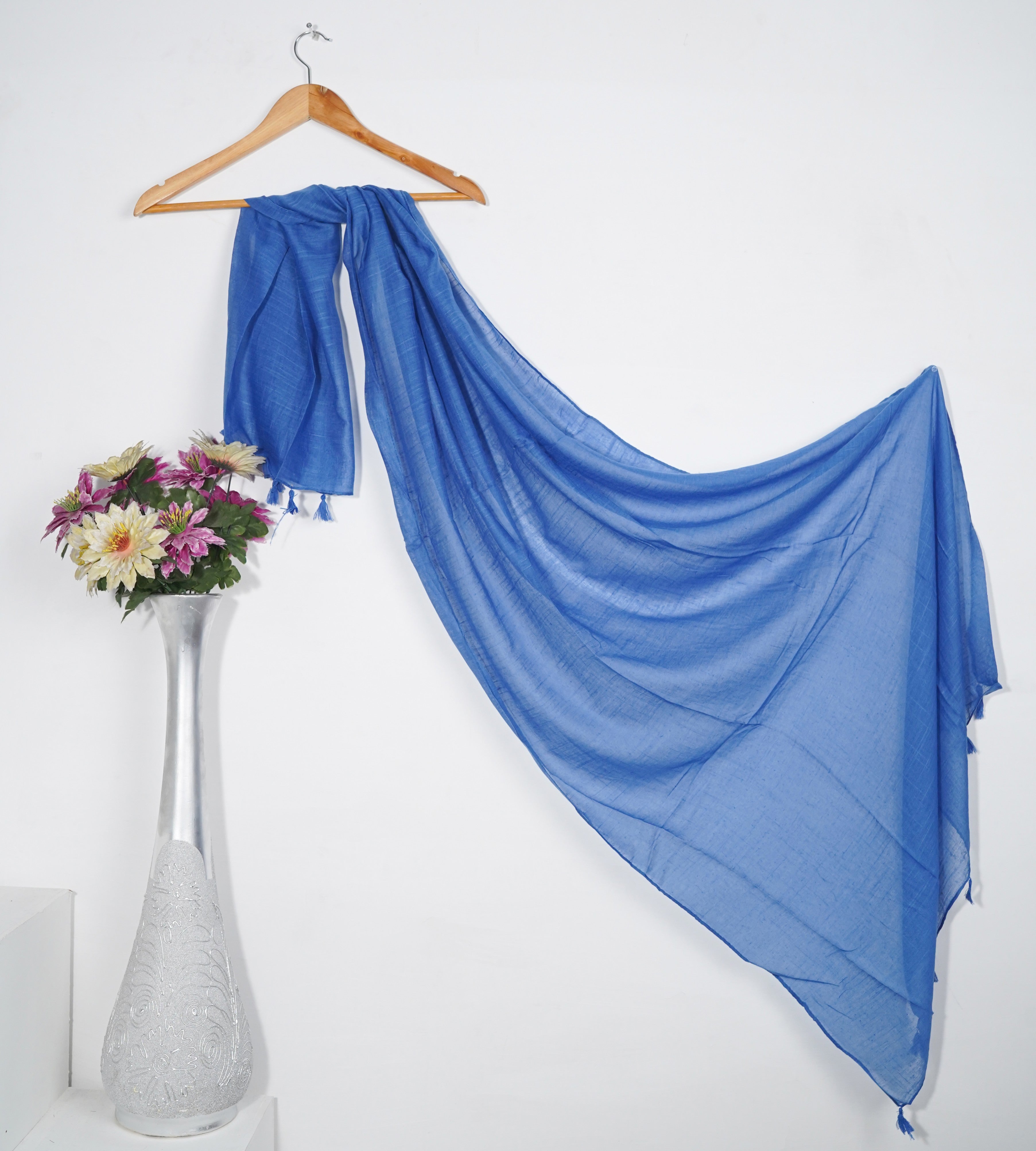lawn Hijab in Blue