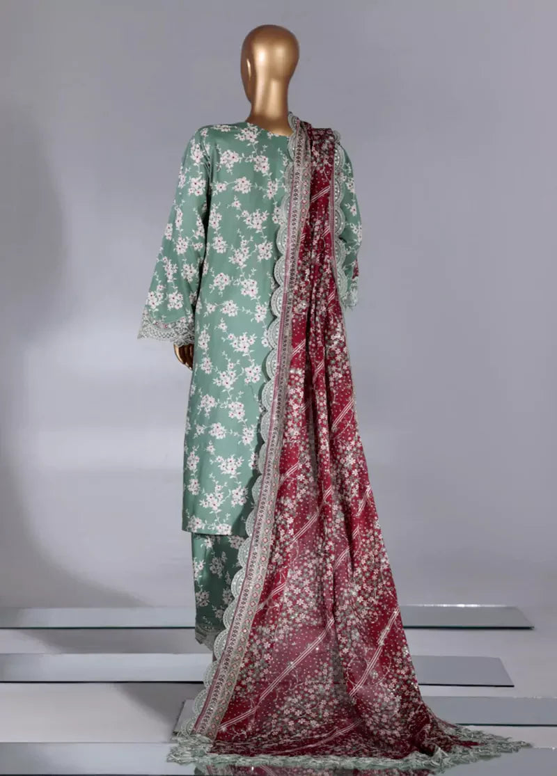 Stitched Lawn Suit – B-6