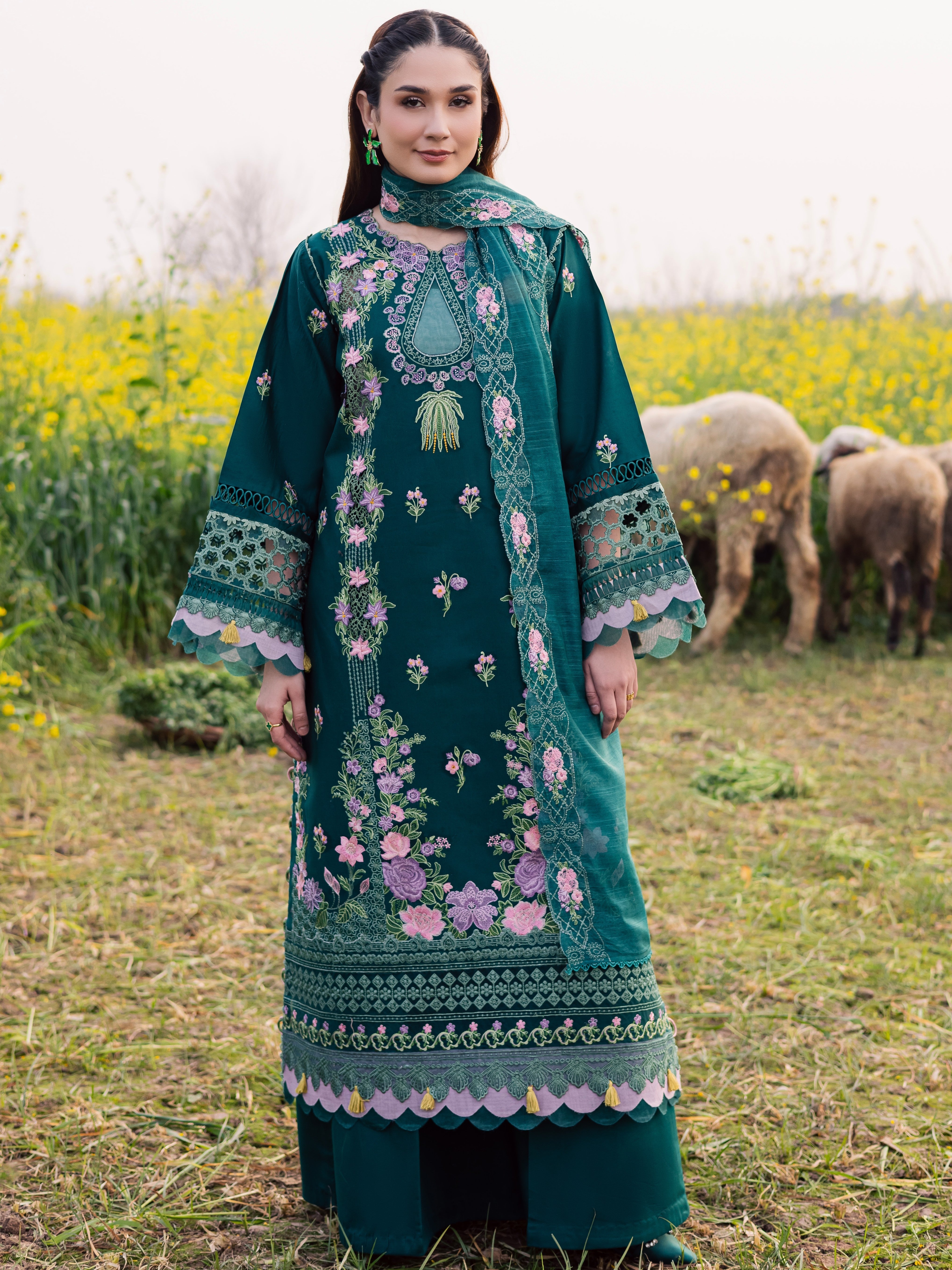 Dil-e-Raqsum Lawn – DQ-11
