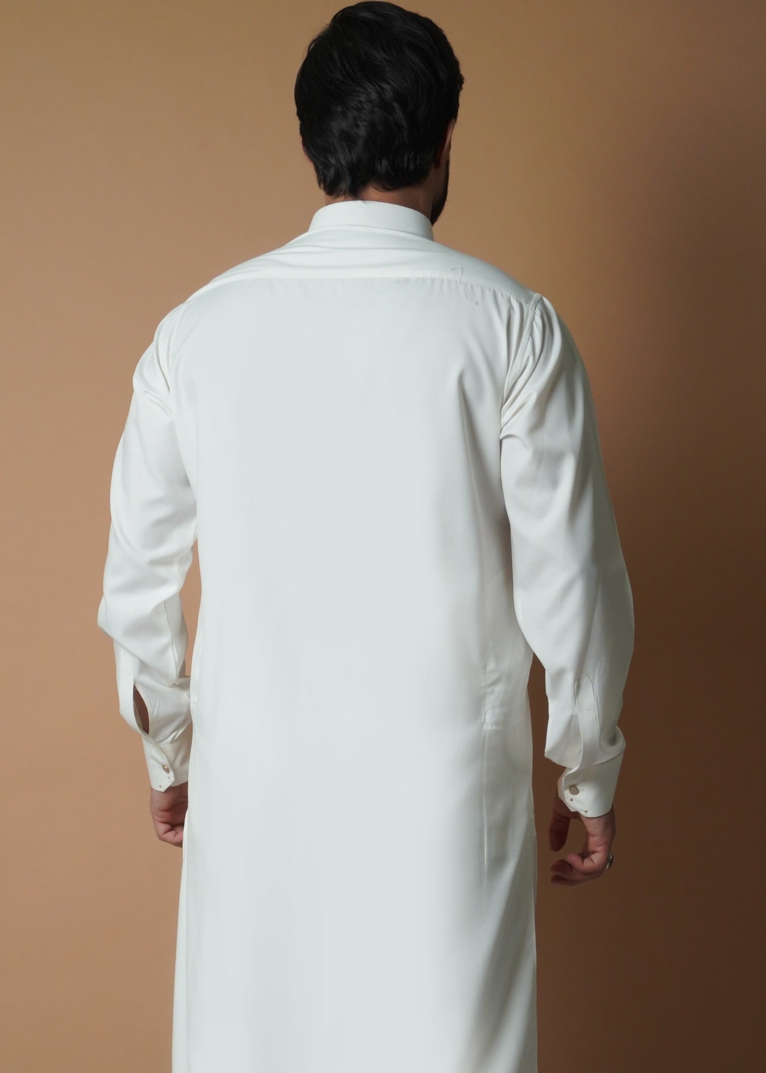viscose Kurta Set in Off-white