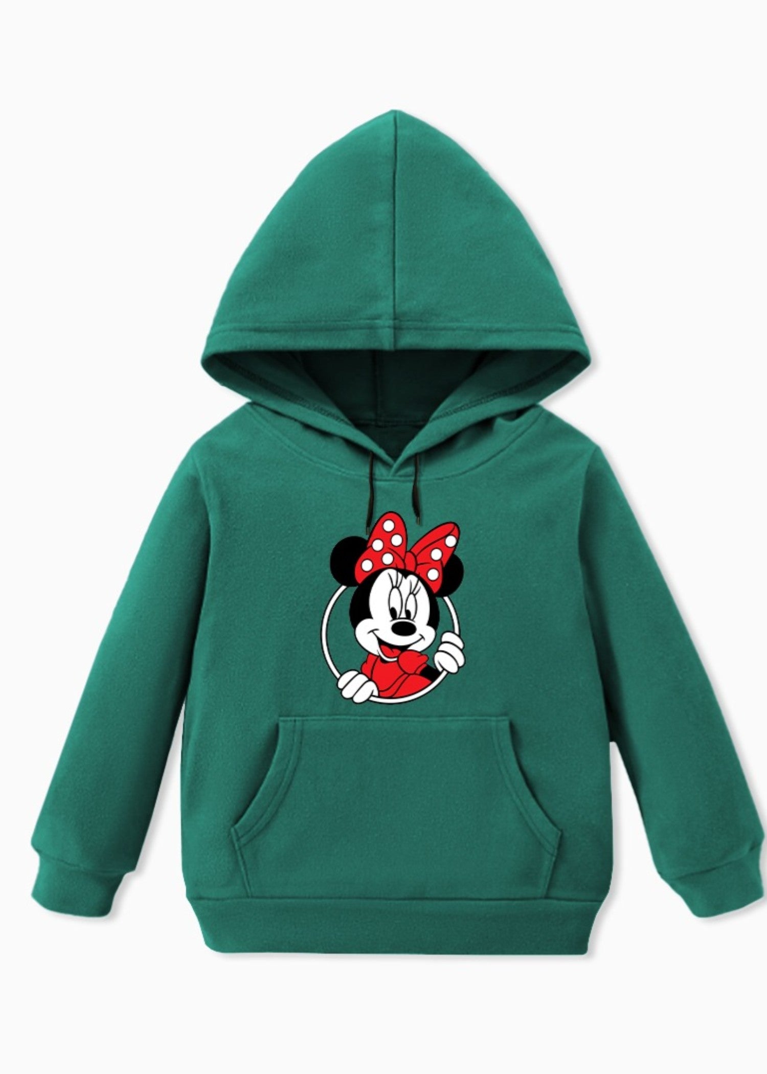 fleece Hoodie in Sea green