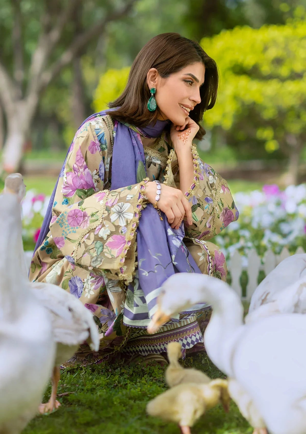 Bridgerton Prints Lawn – EPB-4A GIARDINO
