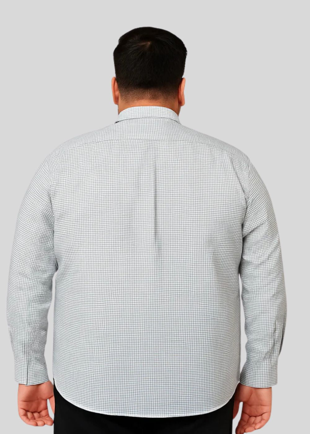 cotton Casual Shirt in Black, white