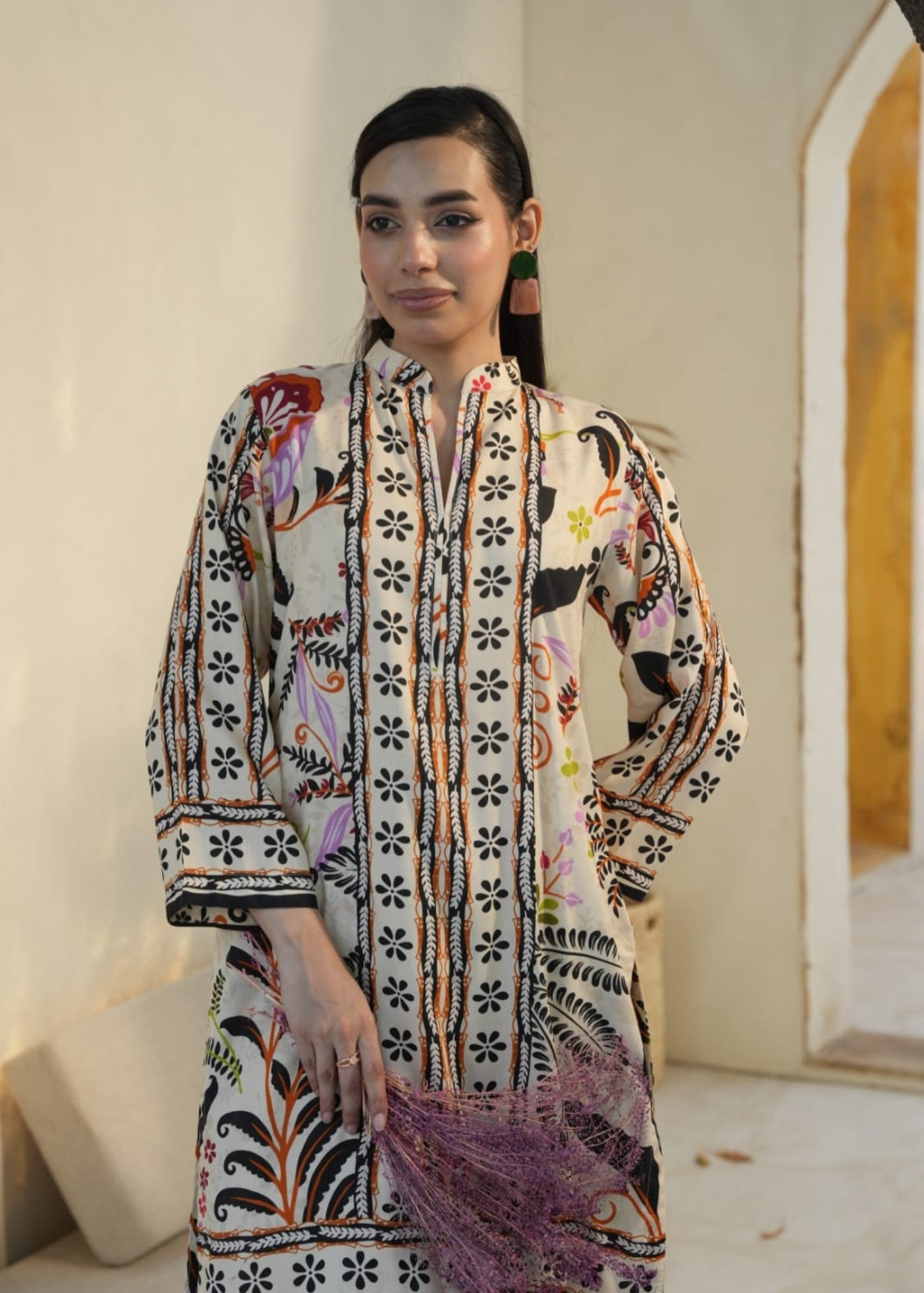 linen Co Ord Sets in Ivory