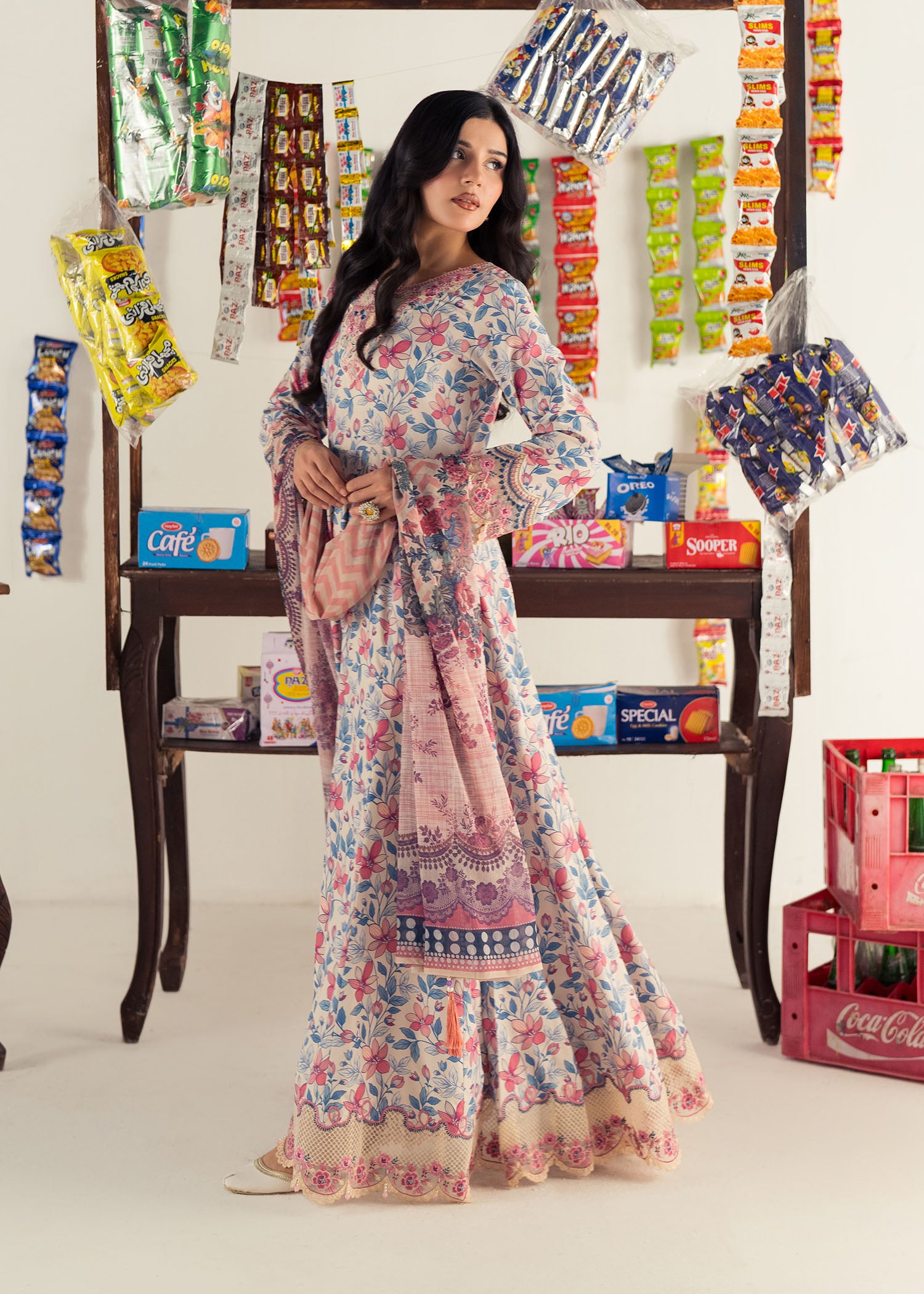 lawn Maxi in Lilac