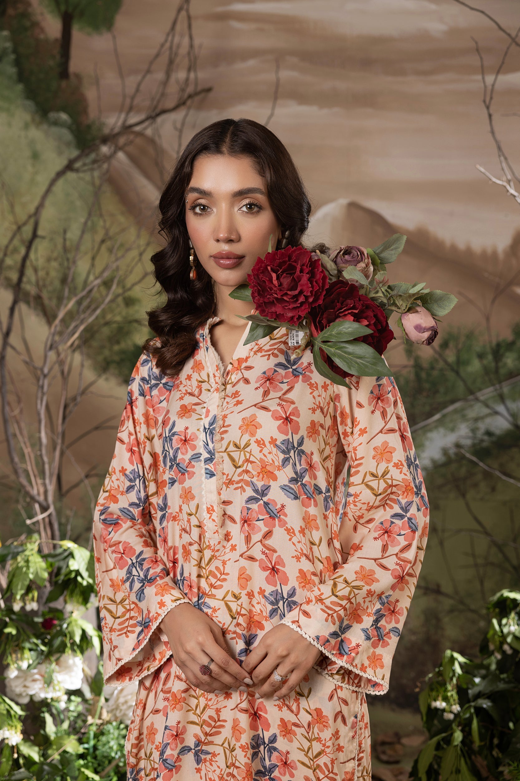 cotail Co Ord Sets in Peach pink