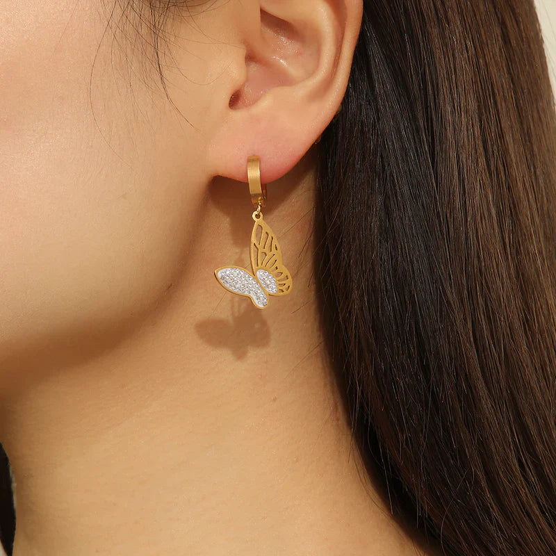 Earrings in White Color by - Trendy Women Earrings AQC3476