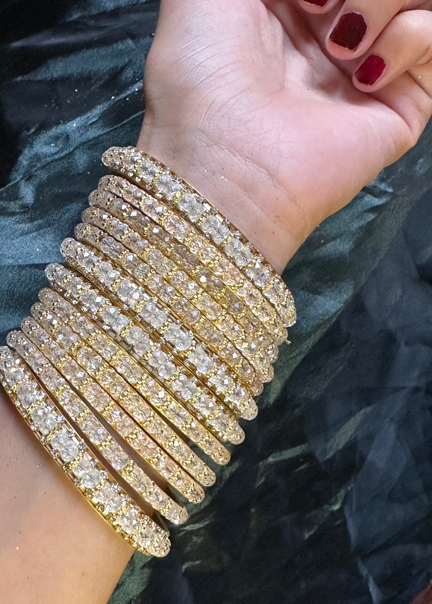 Bangles in Silver Color by - Trendy Women Bangles WSN3751