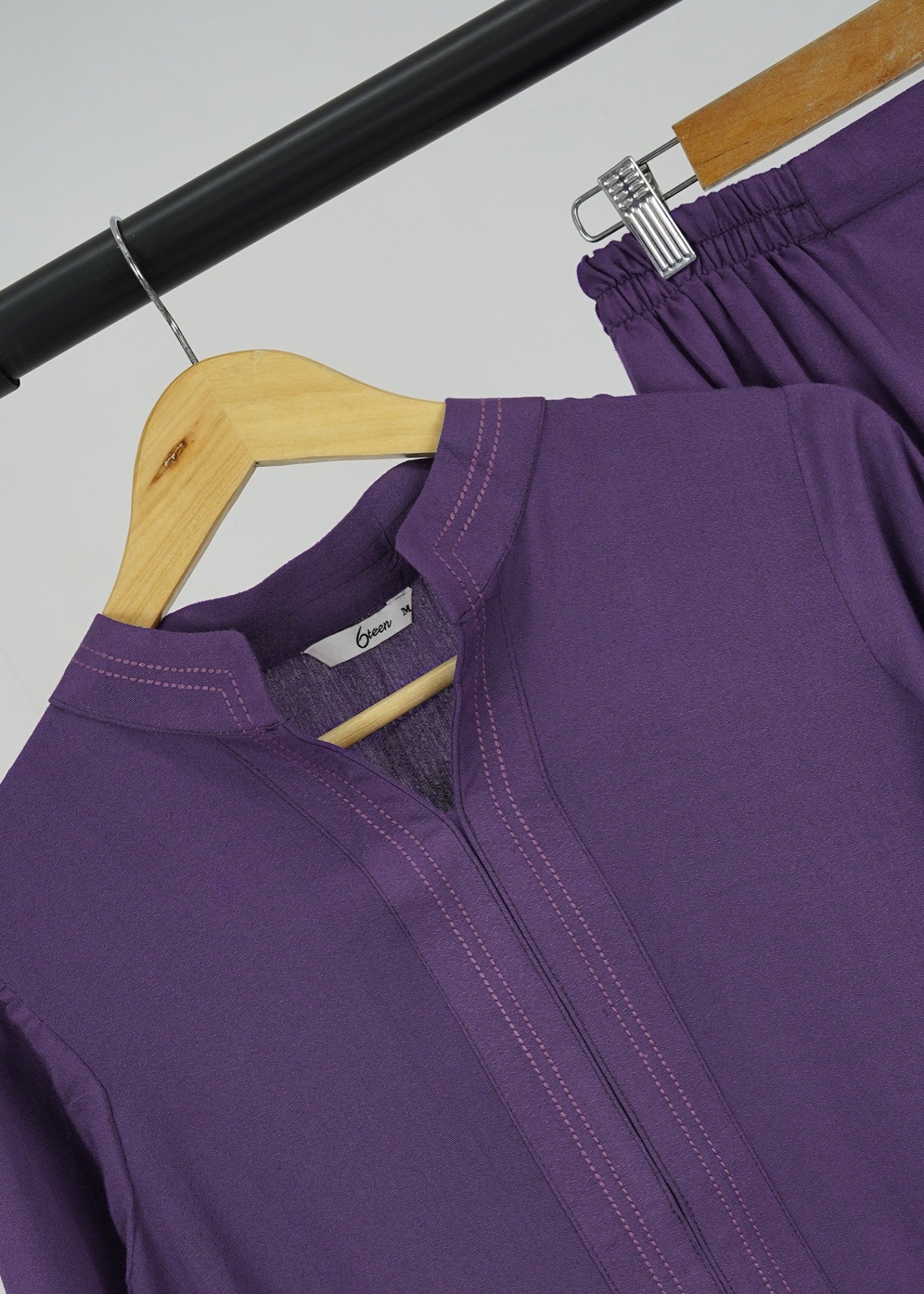 karandi Co Ord Sets in Purple