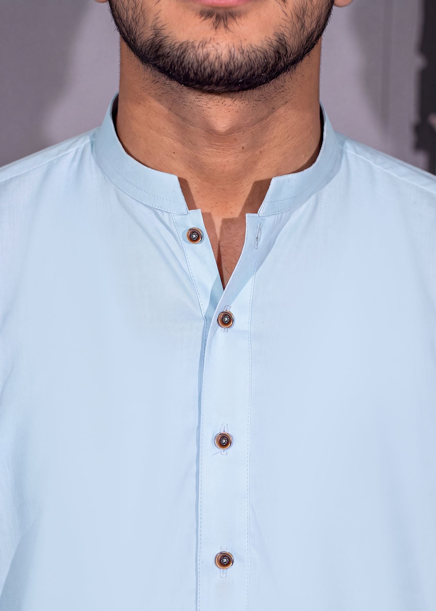 wash & wear Shalwar Kameez in Light blue