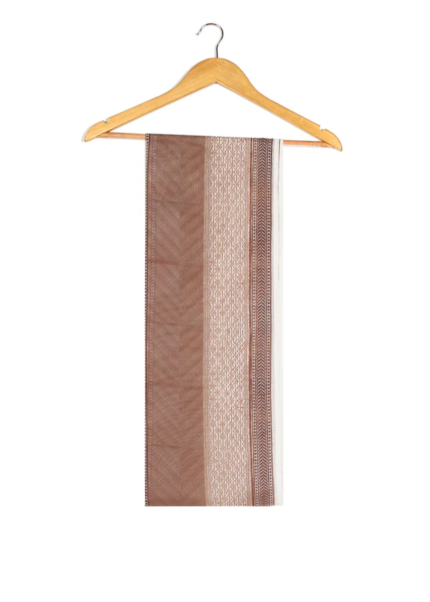 Dupatta in Brown Color by - Trendy Women Dupatta INP3084