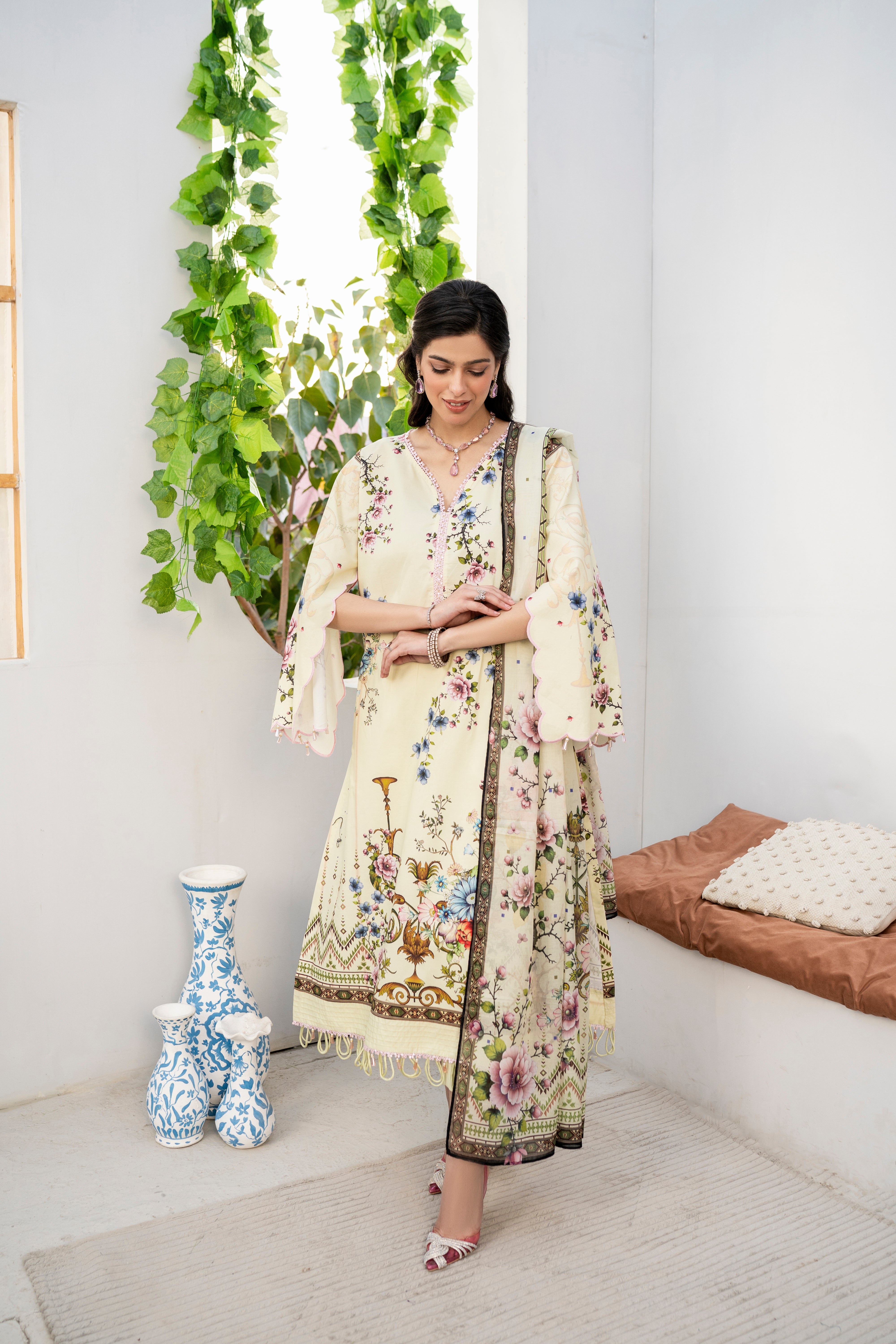 Summer Printed Lawn – D112