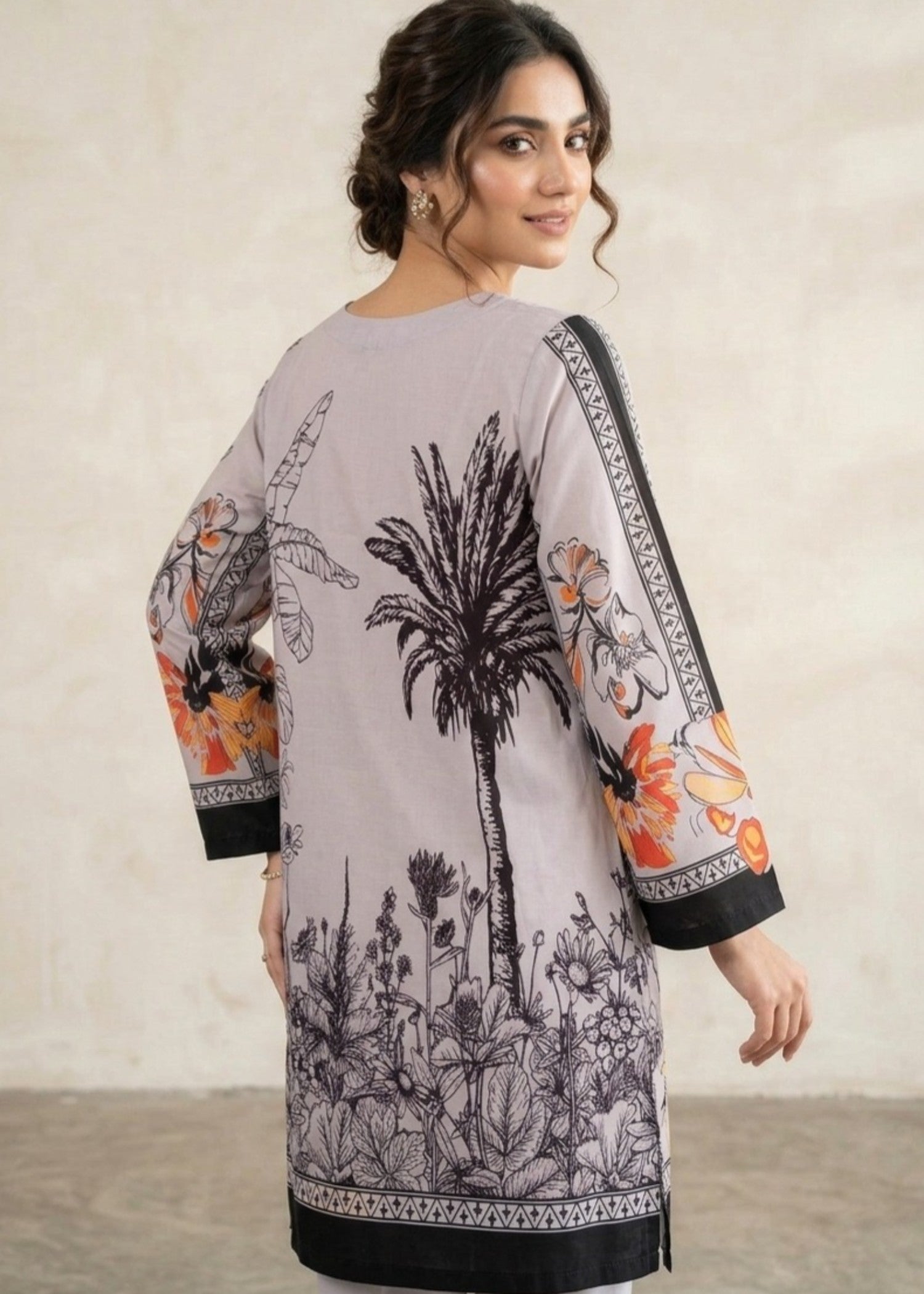 silk crepe Co Ord Sets in Steal grey