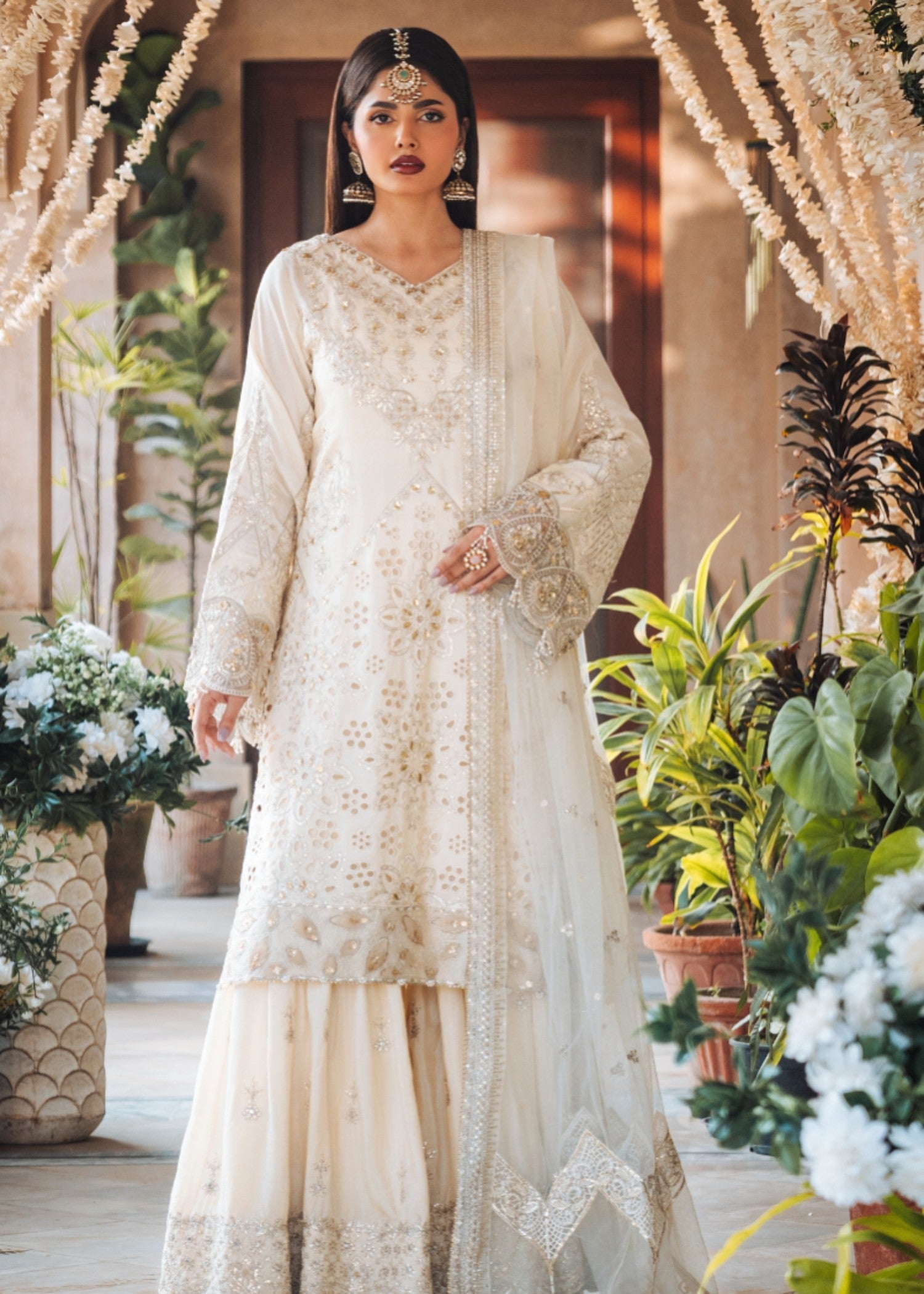 silk Unstitched in Off-white