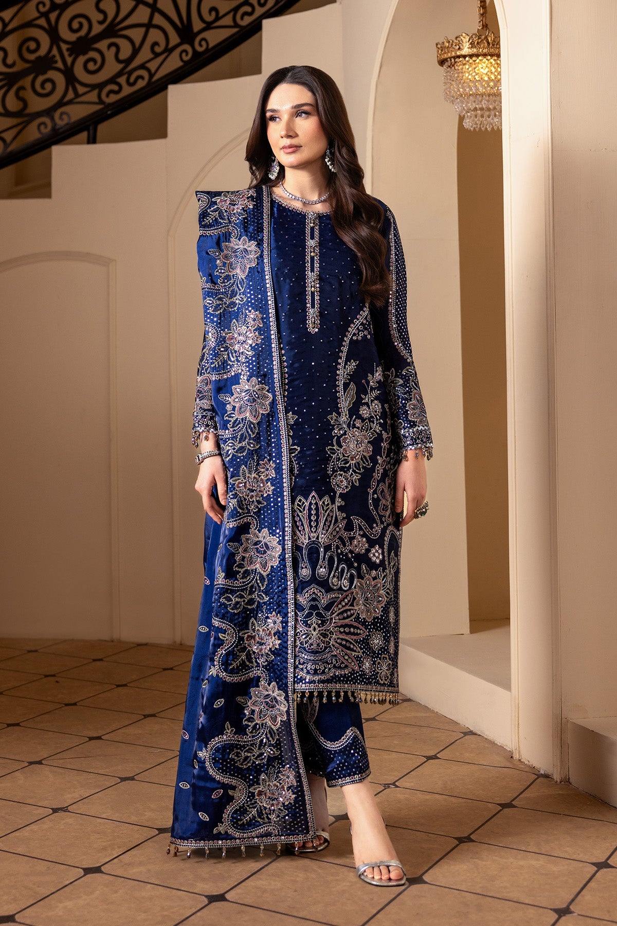 Aaina Sheesha Silk Formals – AF-SS-2238-Bano