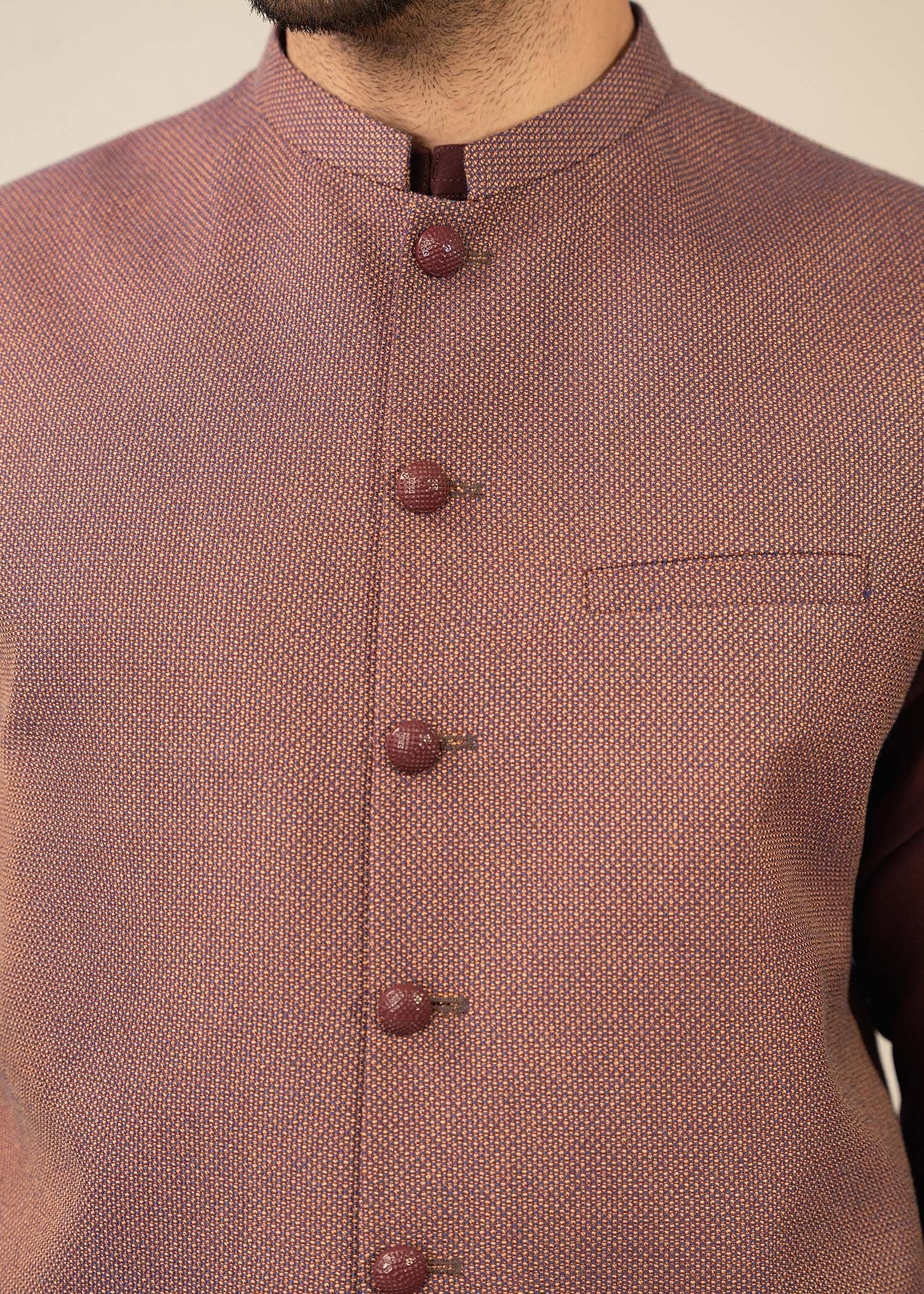 suiting Waistcoat in Pink