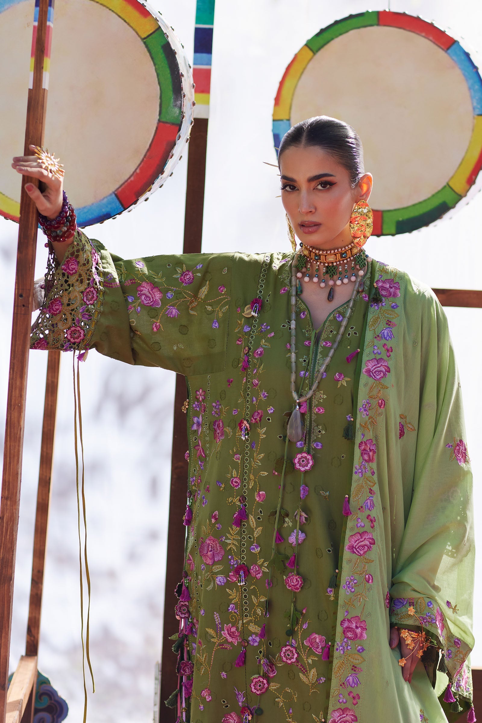 Kashmee Luxury Eid Lawn – GULRAAZ (EL26-08 A)