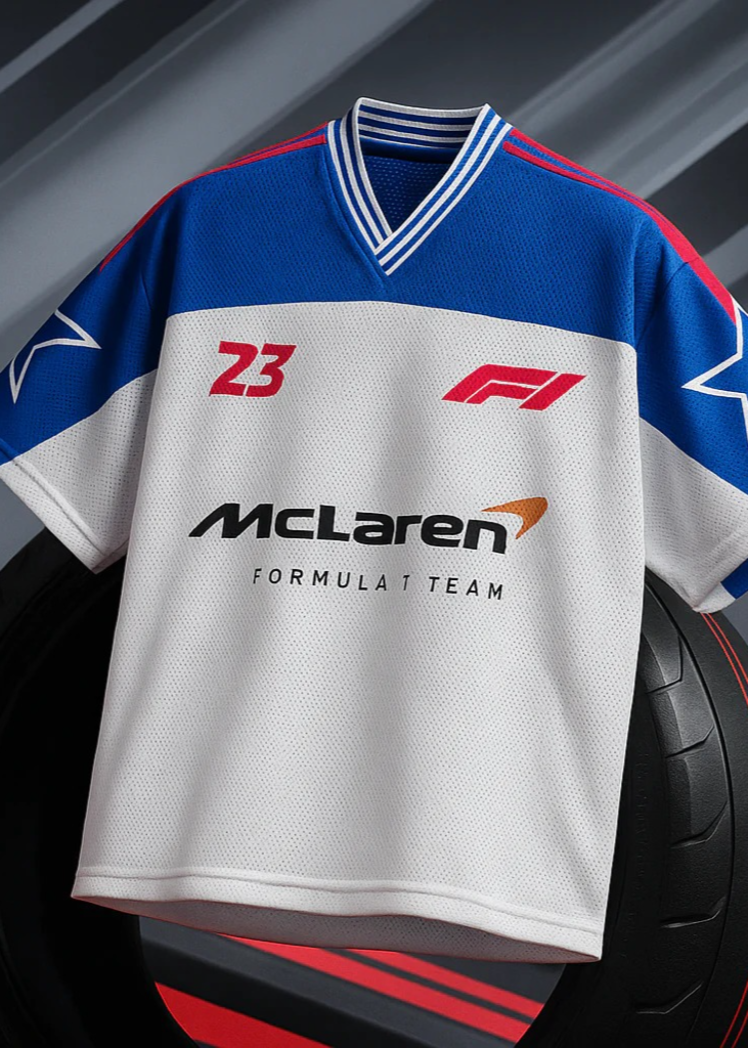 polyester T Shirt in Multi