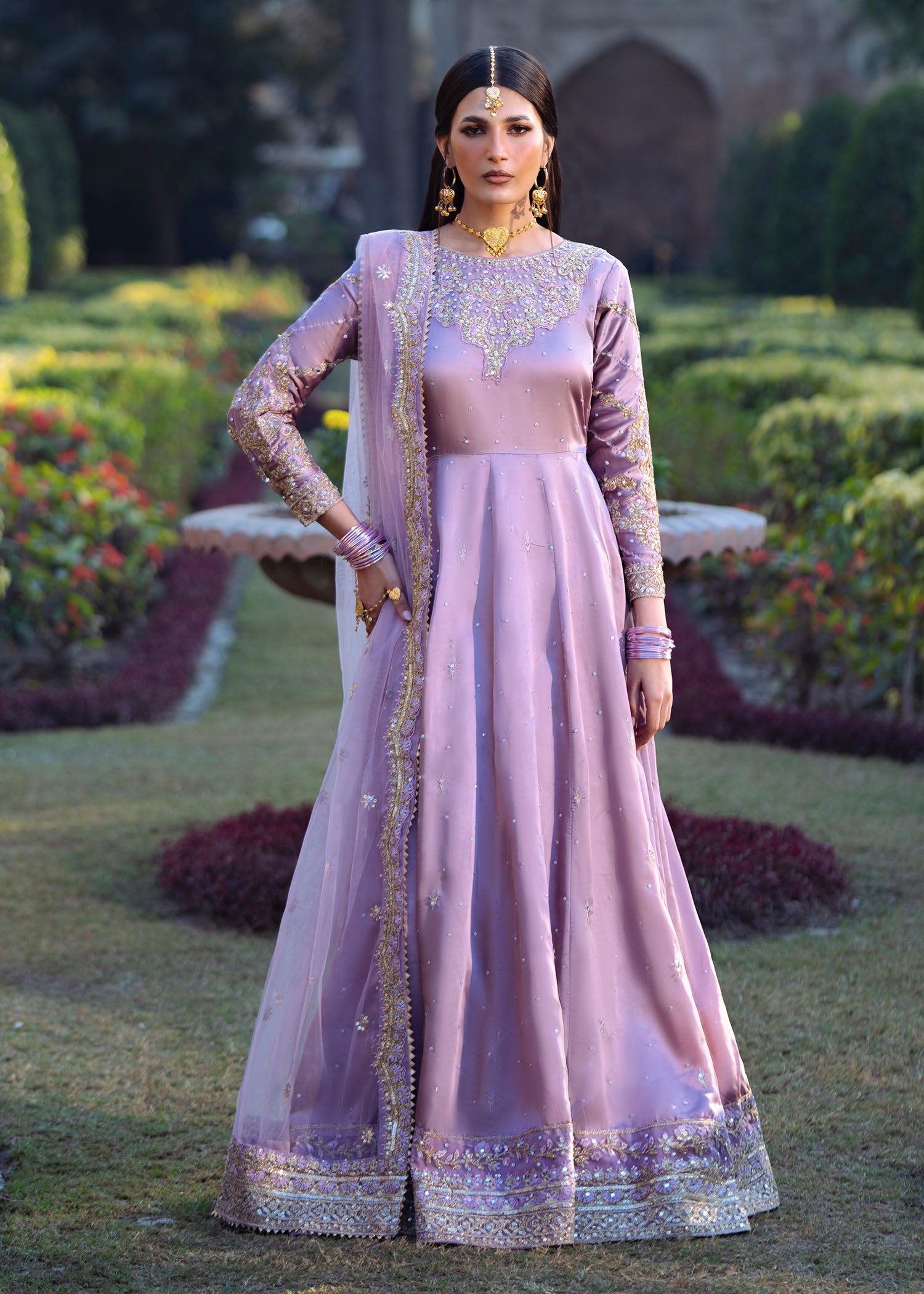 charmuse/shamooz Maxi in Mauve
