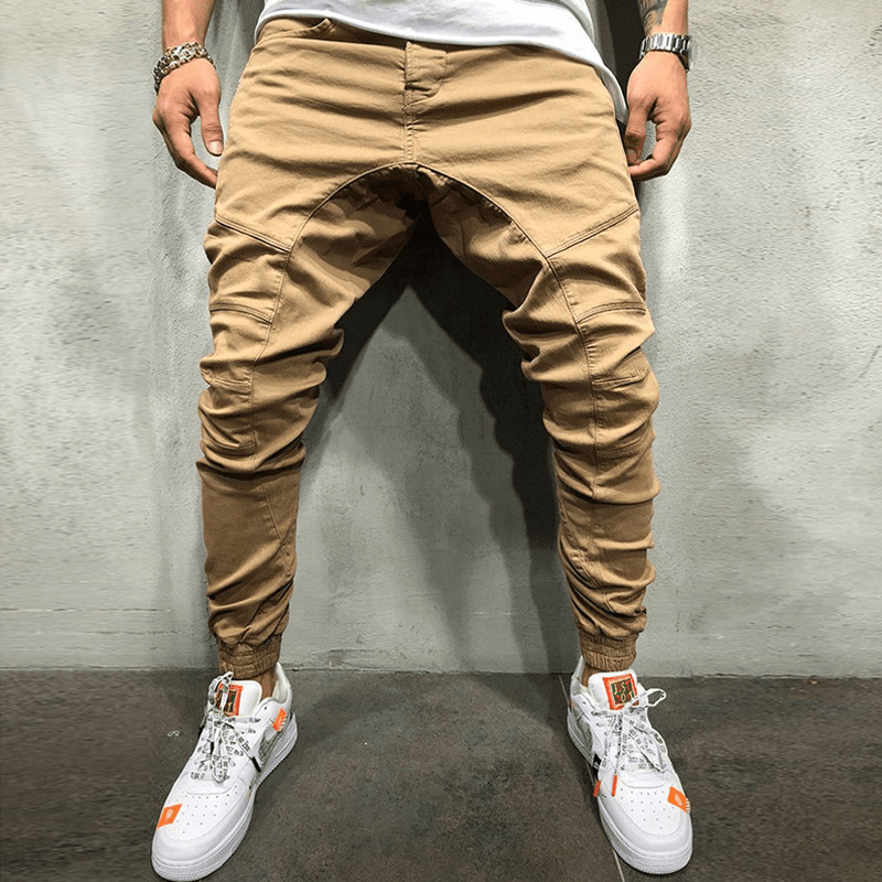 Hip Hop Side Zipper Trousers Men'S Leggings